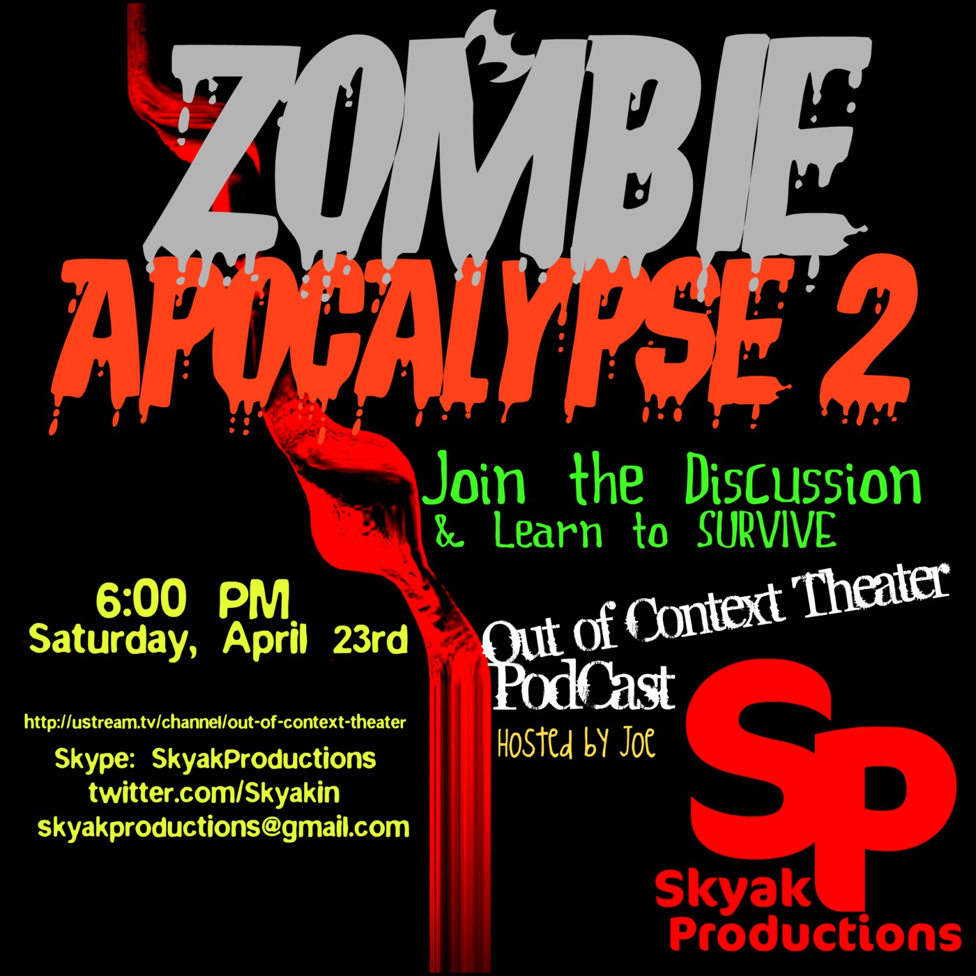 Episode 7: ZOMBIE APOCALYPSE DISCUSSION PART 2