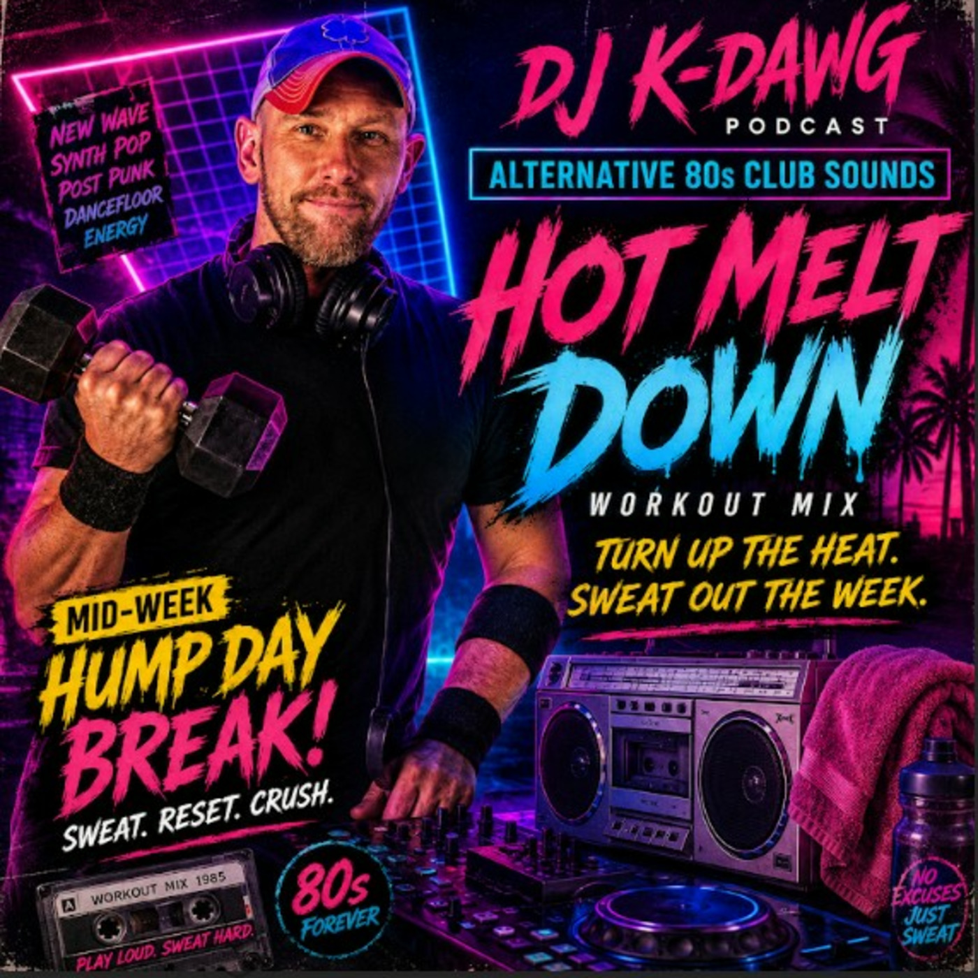 Episode 32767: 26.06.17 midweek meltdown workout - Alternative 80s dance workout mix episode artwork