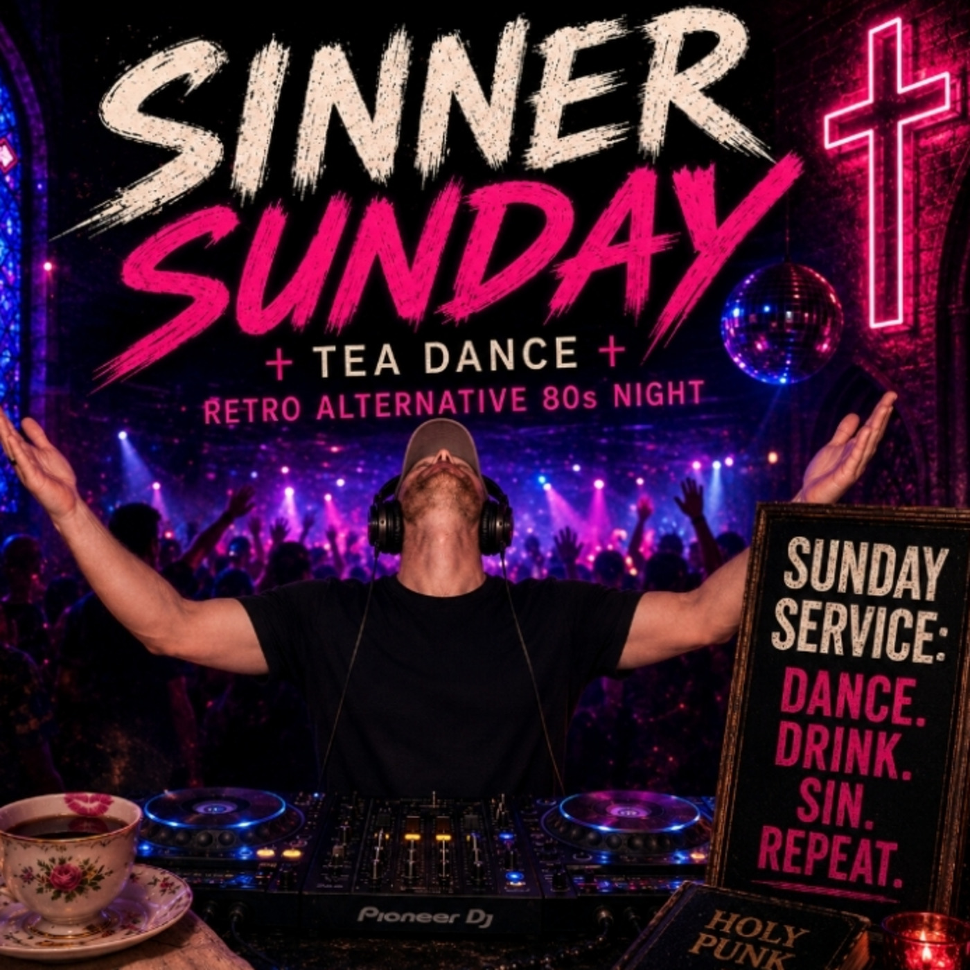 Episode 32767: 26.06.28 - 80s RETRO Alternative - Sinner Sunday Tea Dance episode artwork