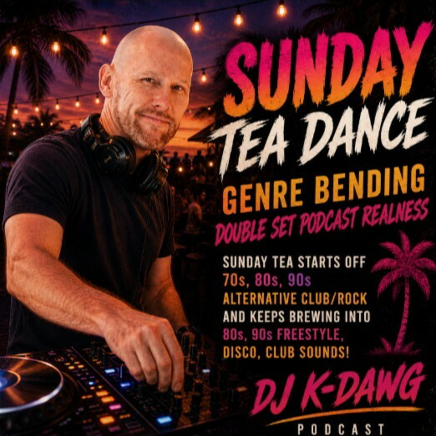 Episode 32767: 26.07.05 - Sunday Tea Dance: Double set-70s/80s/90s Alternative/rock + 80s/70s  freestyle/club/disco episode artwork