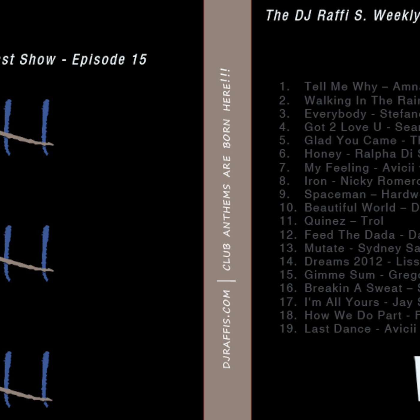 The DJ Raffi S. Weekly Podcast Show - Episode 15