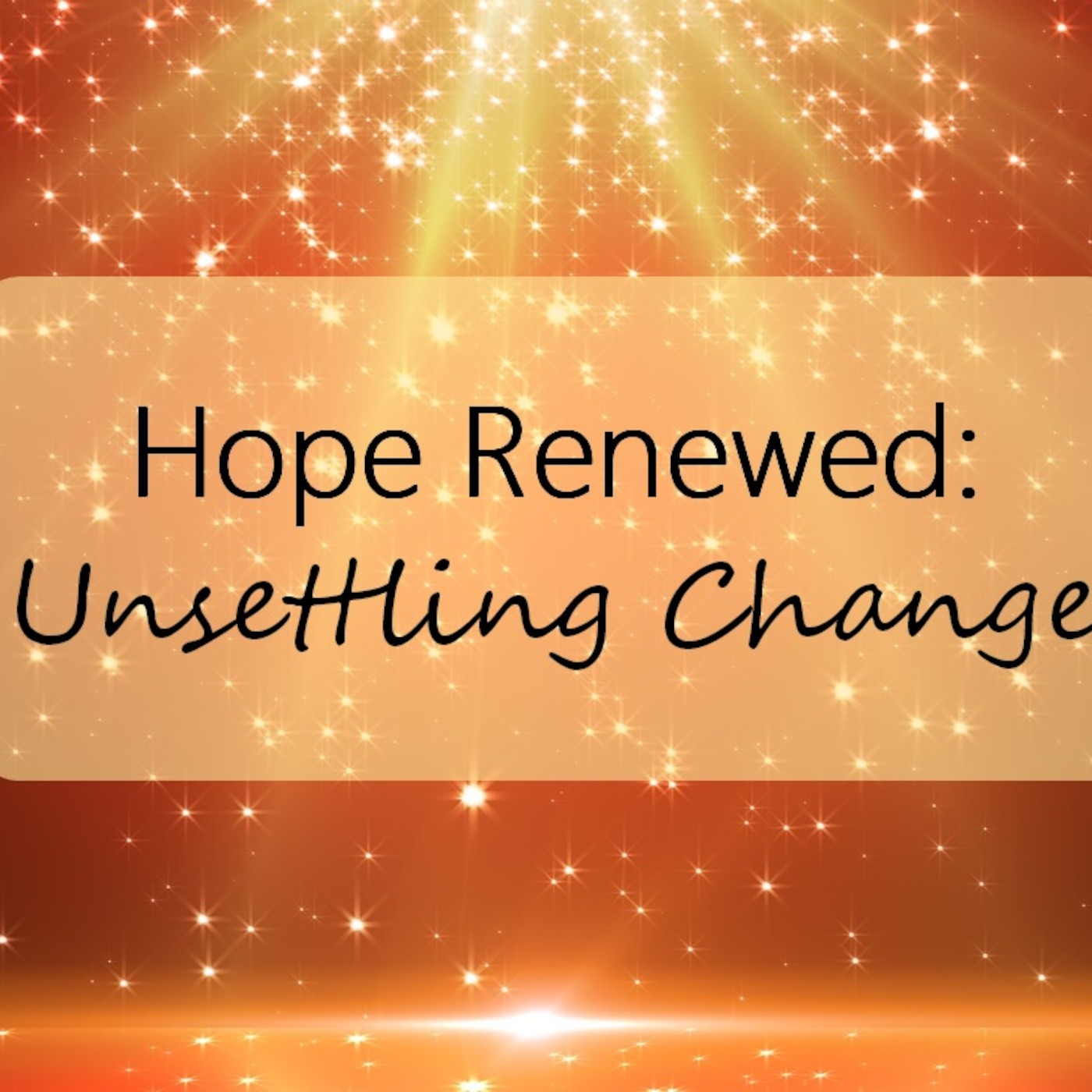Queen's Cross Church: Unsettling Change