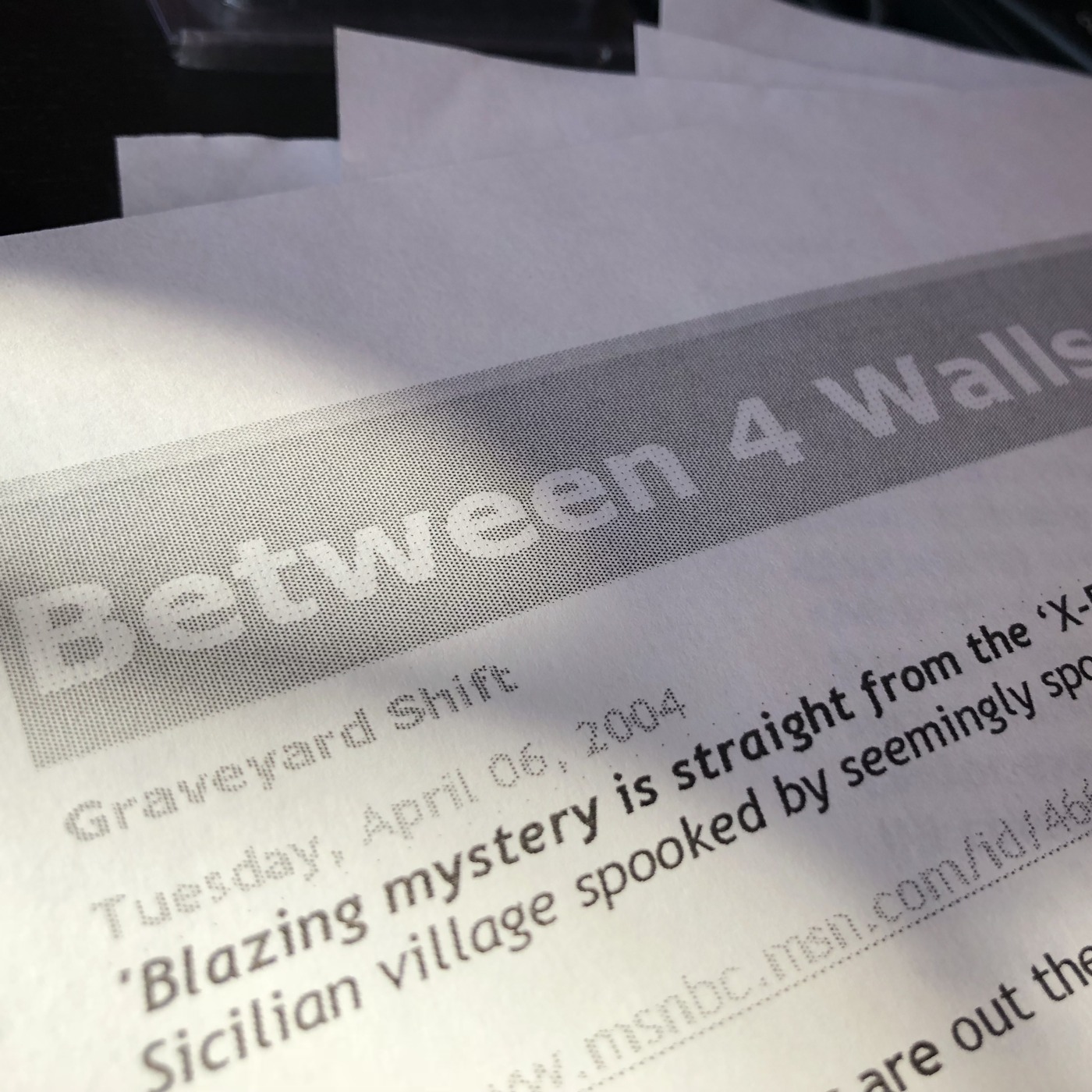 Running Through My Mind