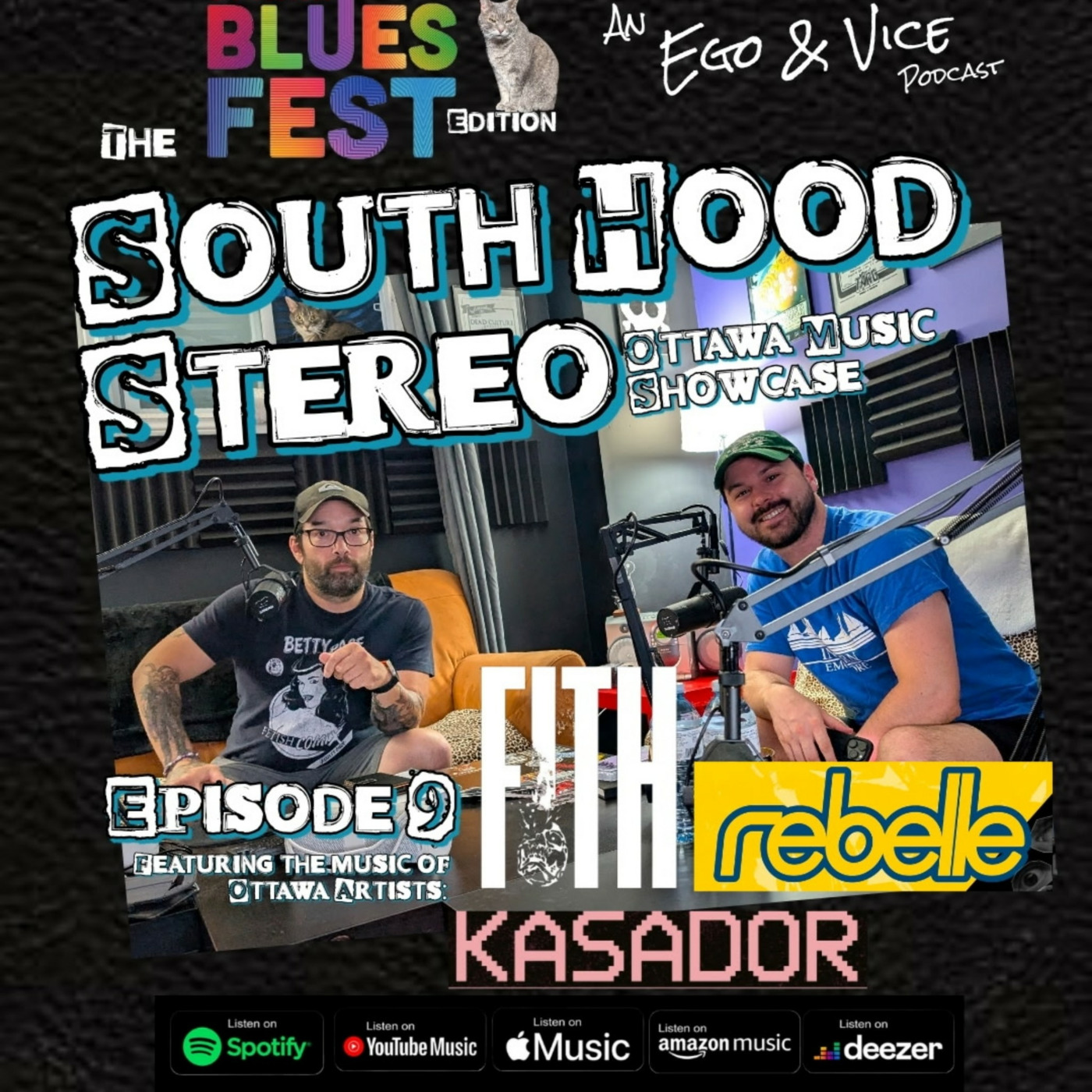 Episode 9: South Hood Stereo Bluesfest Special- FITH, Rebelle & Kasador episode artwork