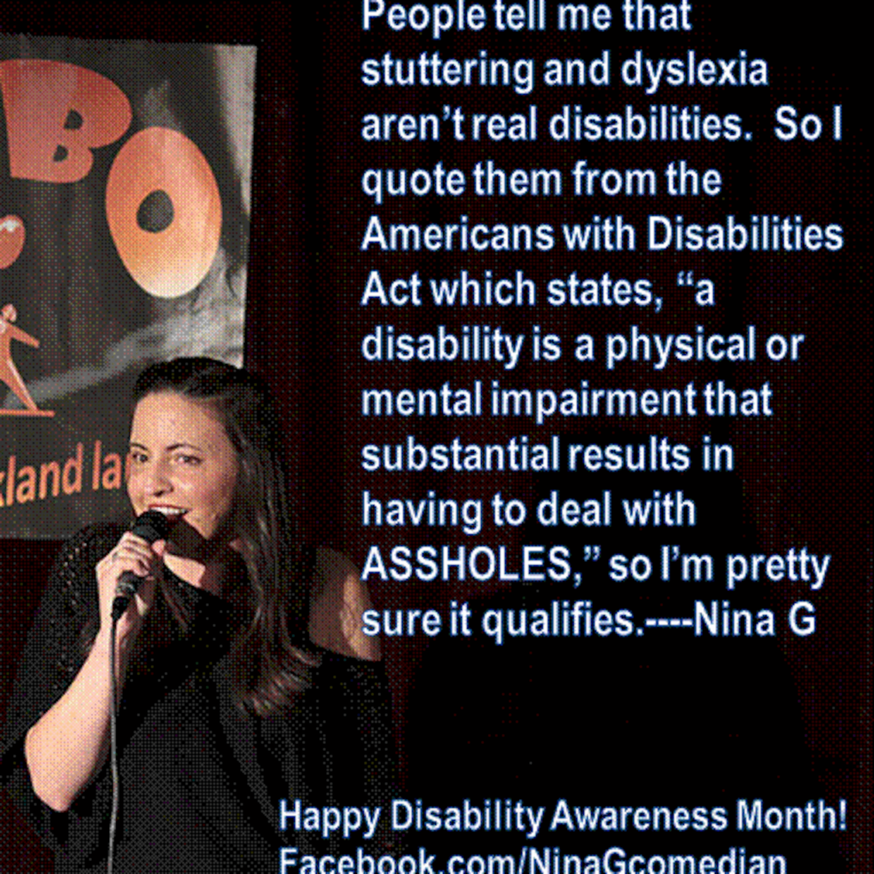 "HASH IT OUT WITH JANE" featuring Stand-Up Comic, Nina G episode artwork