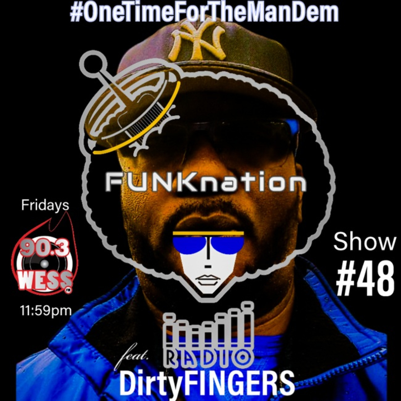 Episode 48: FUNKnation Radio show #48 feat. DirtyFINGERS - #OneTimeForTheManDem