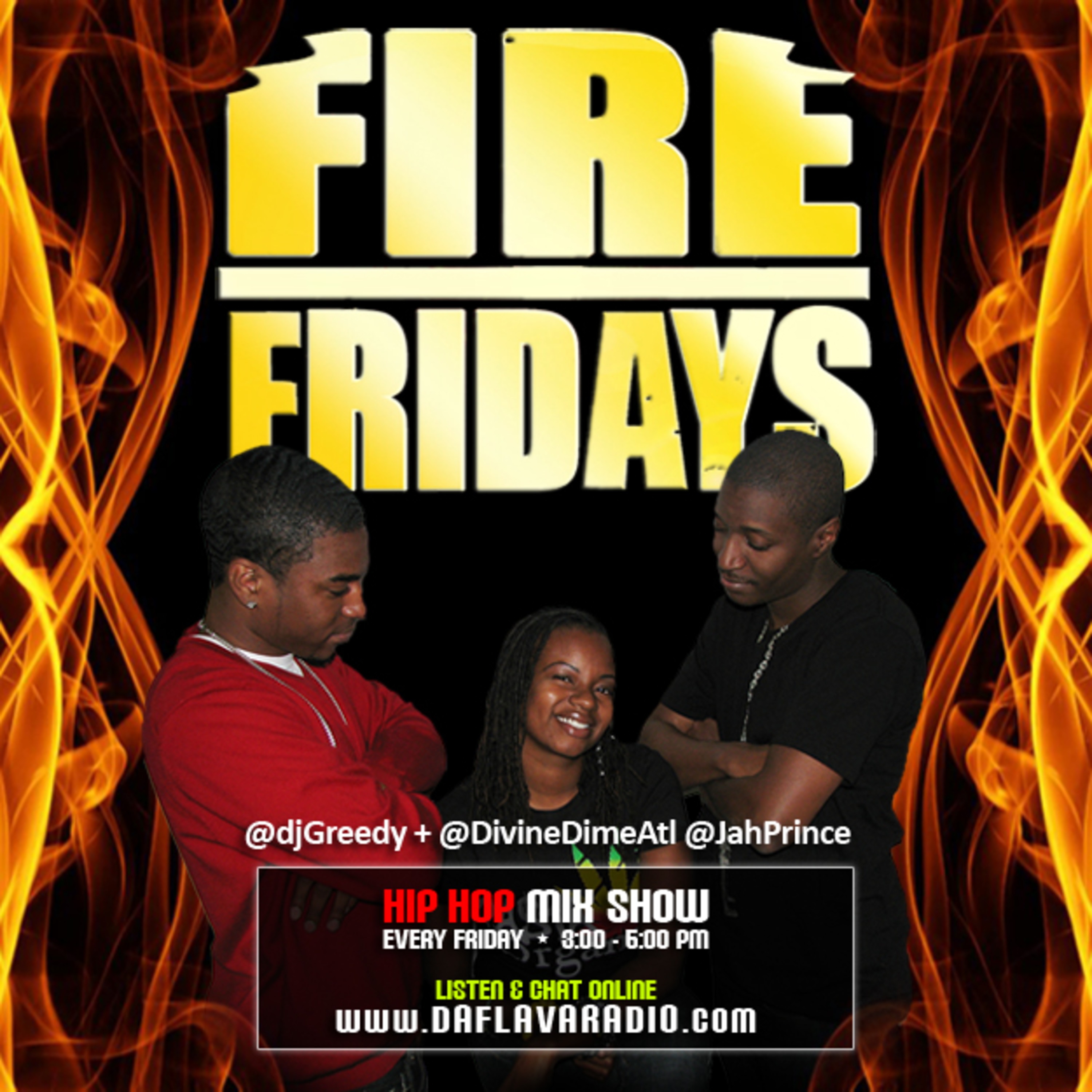 FireFridays\' Weekly Hip Hop Show 3-5pm (EST)