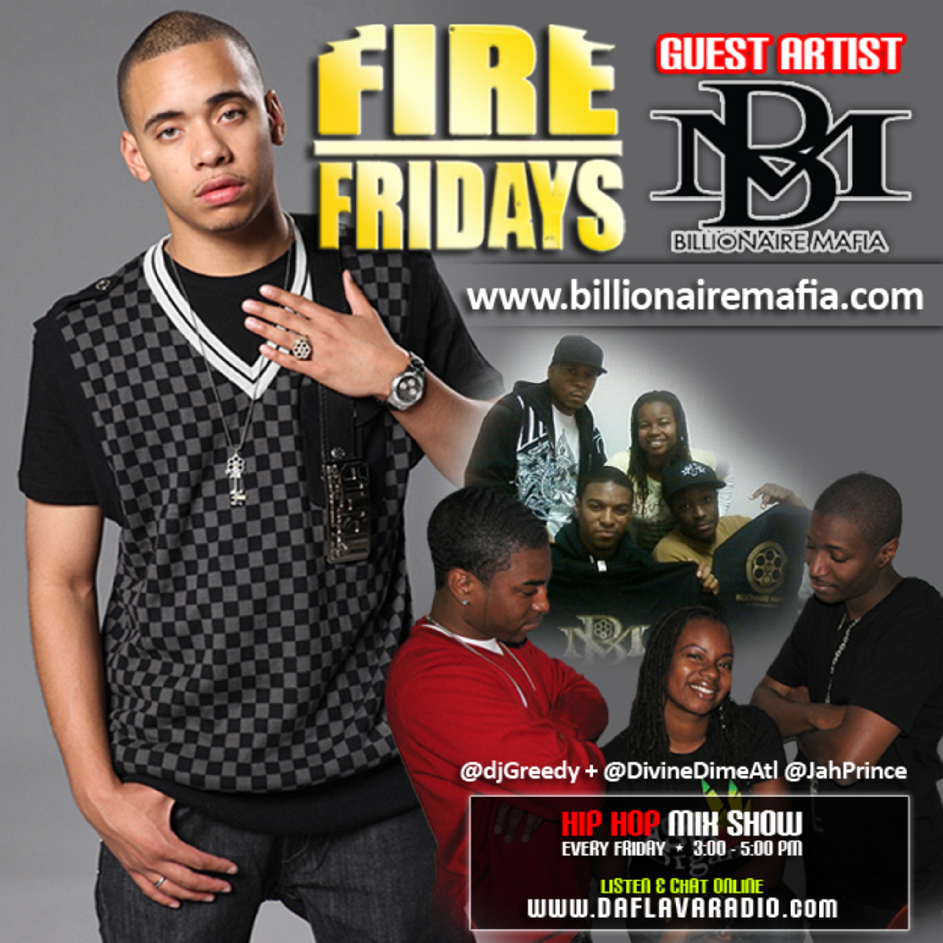 FireFridays\' Weekly Hip Hop Show 3-5pm (EST)
