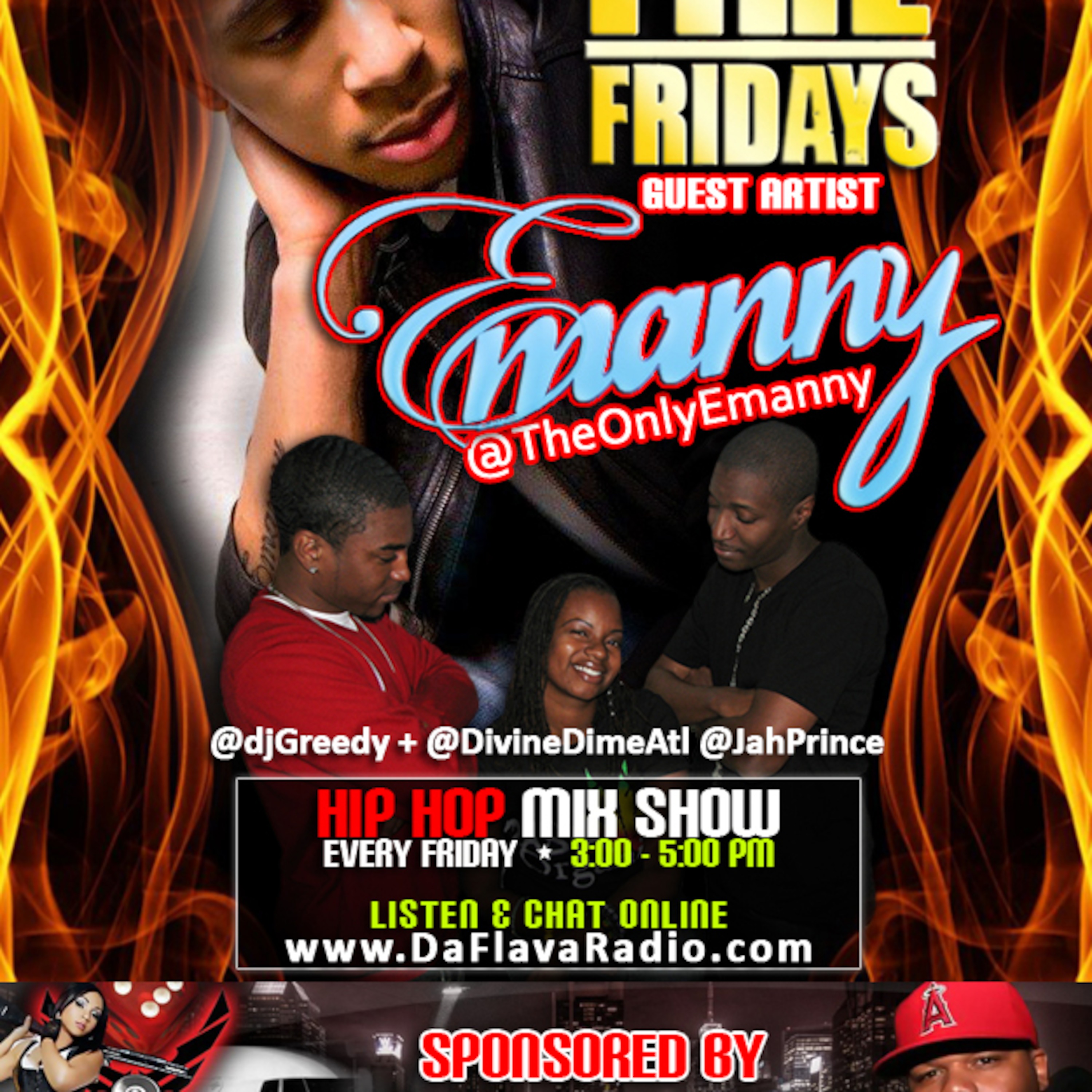 FireFridays\' Weekly Hip Hop Show 3-5pm (EST)