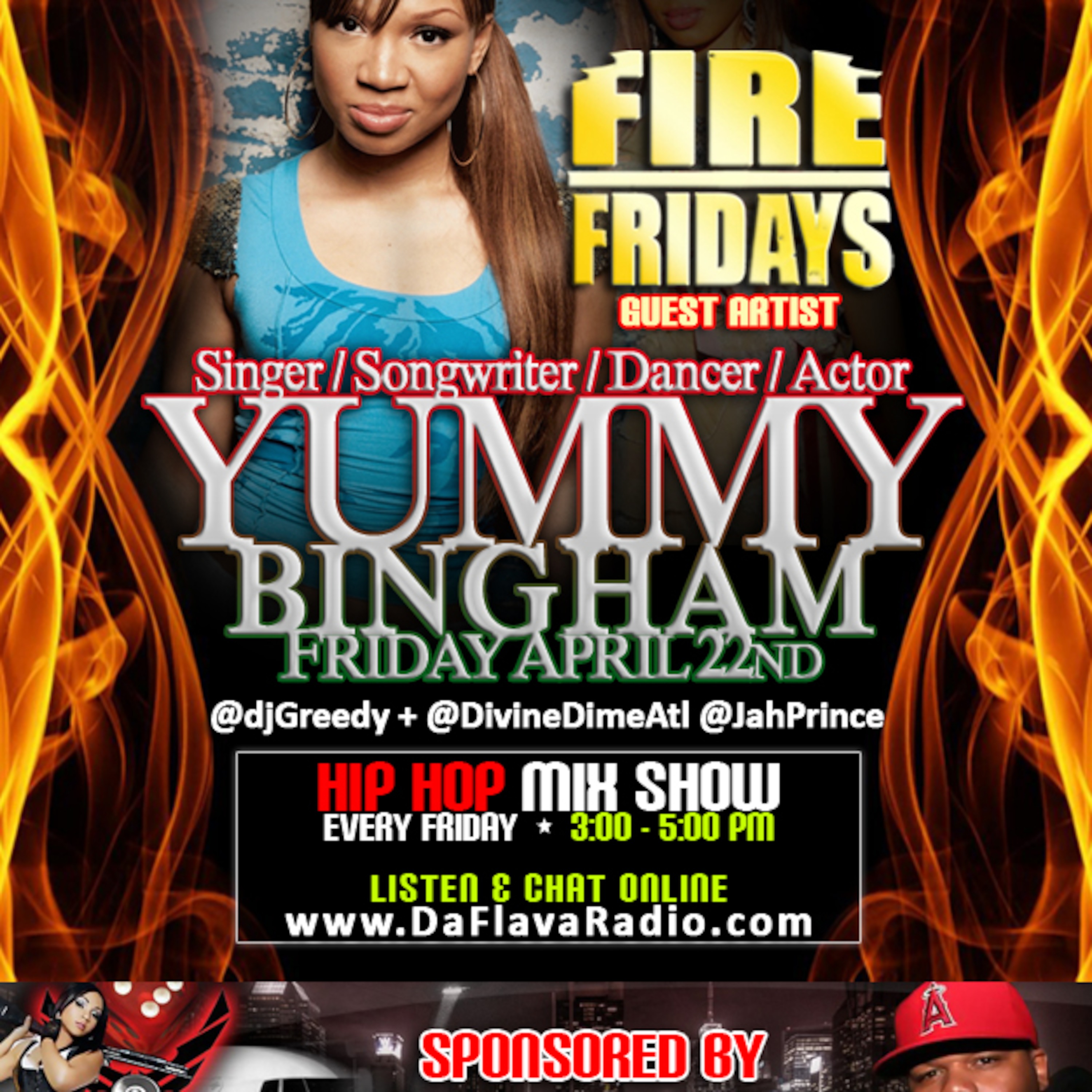 FireFridays\' Weekly Hip Hop Show 3-5pm (EST)