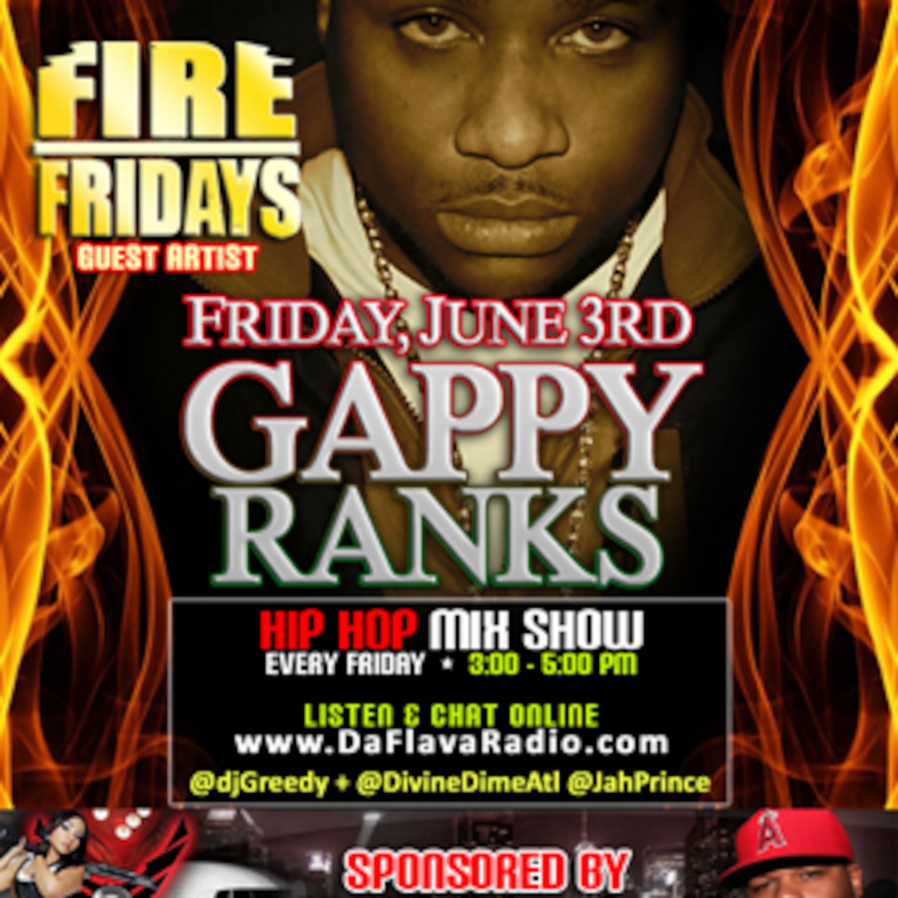 FireFridays\' Weekly Hip Hop Show 3-5pm (EST)