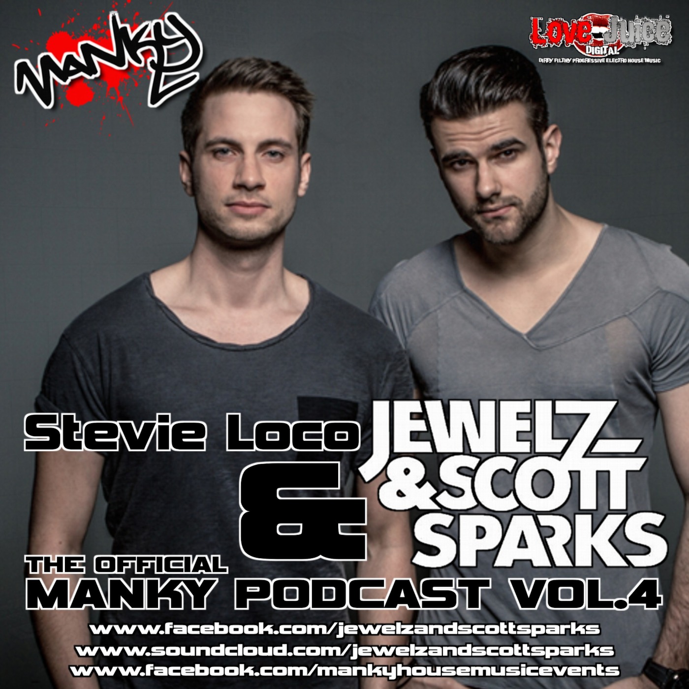 The Official Manky Podcast Vol.4 with resident DJ Stevie Loco and special guests Jewelz & Scott Sparks