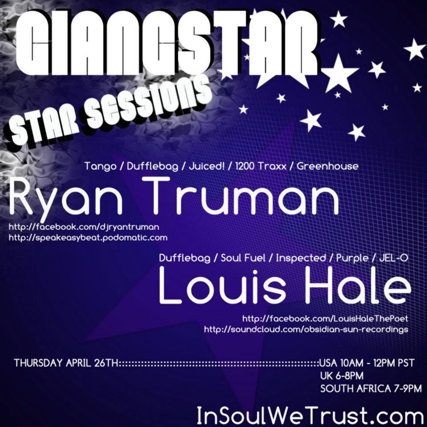 Mix for STAR SESSIONS Radio show - Ryan Truman