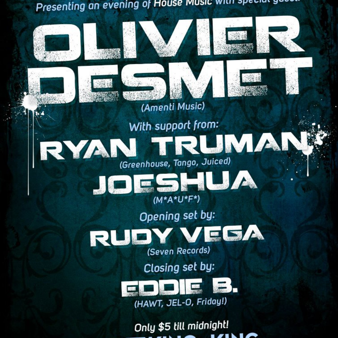 Ryan Truman - Live at An Evening with Olivier Desmet