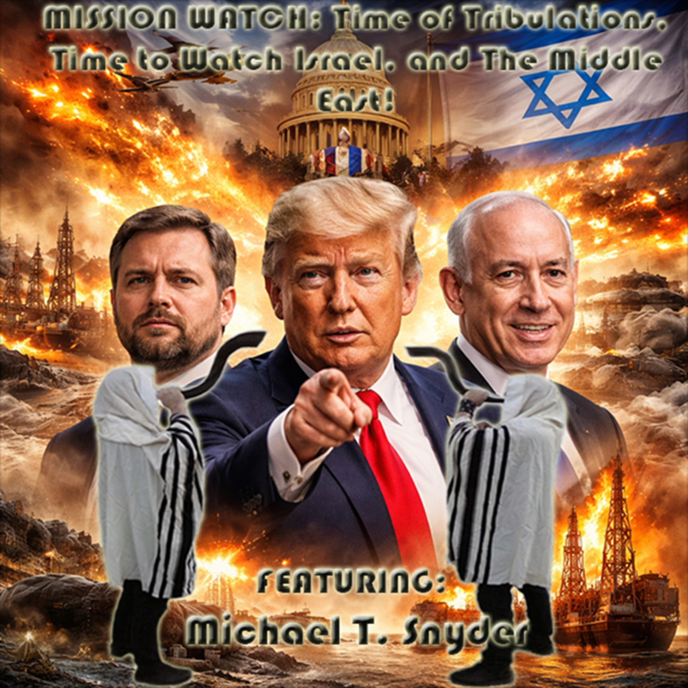 Episode 1566: MISSION WATCH: Time of Tribulations, Time to Watch Israel, and The Middle East! (Video)