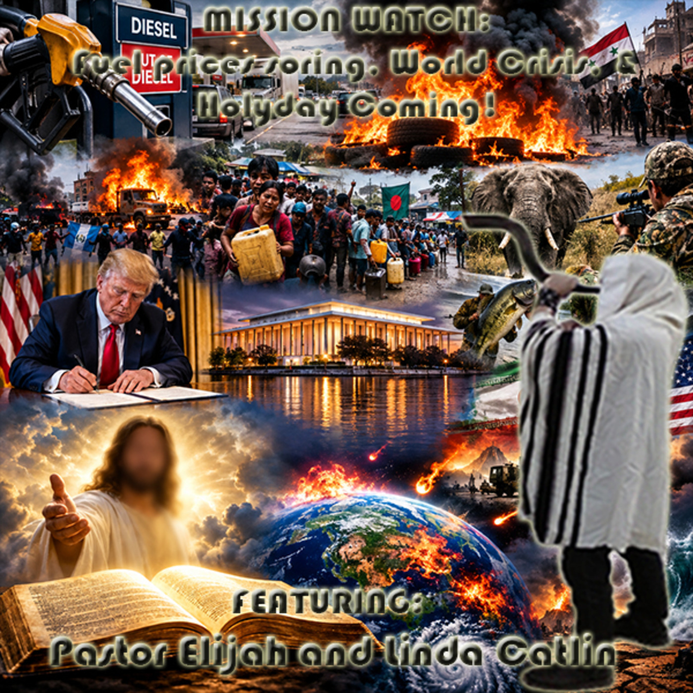 Episode 1719: MISSION WATCH: Fuel prices soring, World Crisis, & Holyday Coming! (Video)