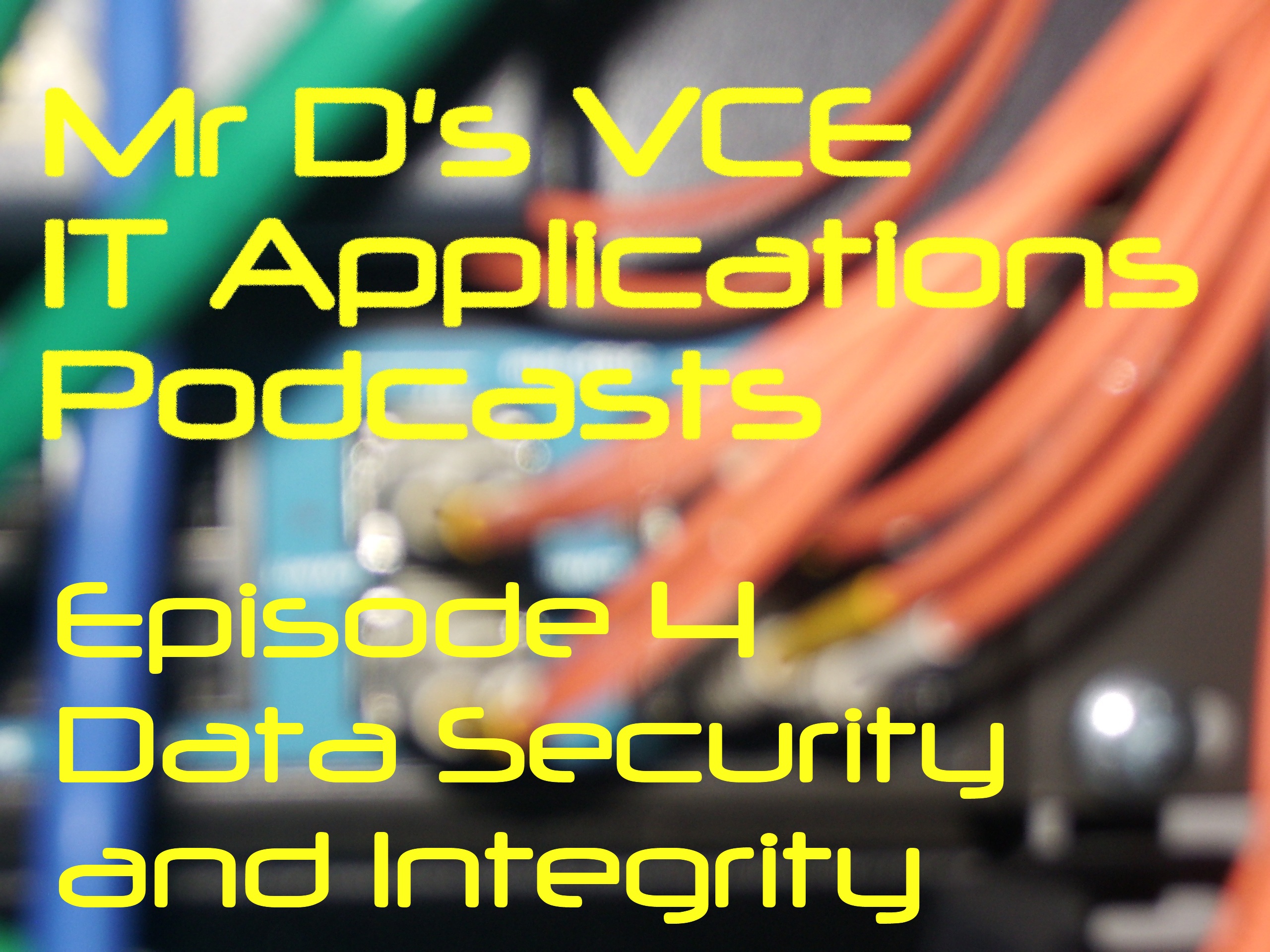 Data Security and Integrity