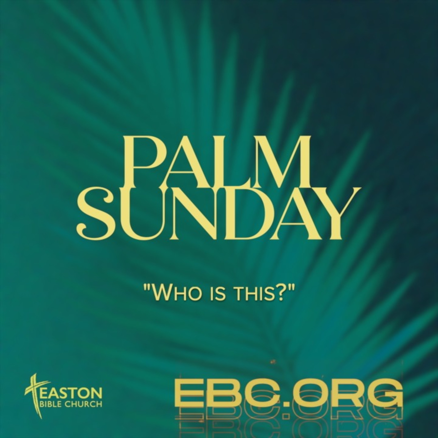 Episode 1: "Who is This?" Palm Sunday 2024