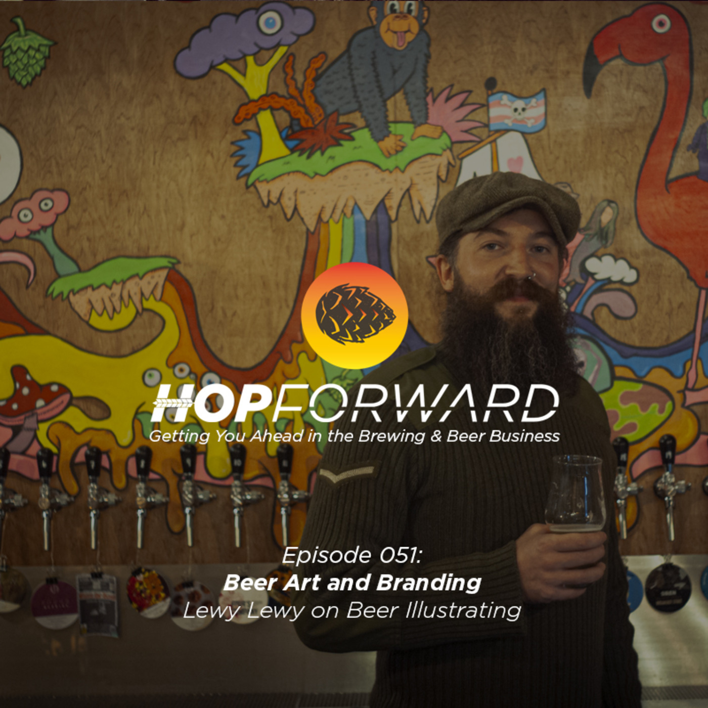 Beer Art & Branding [Lewy Lewy on Beer Illustrations]