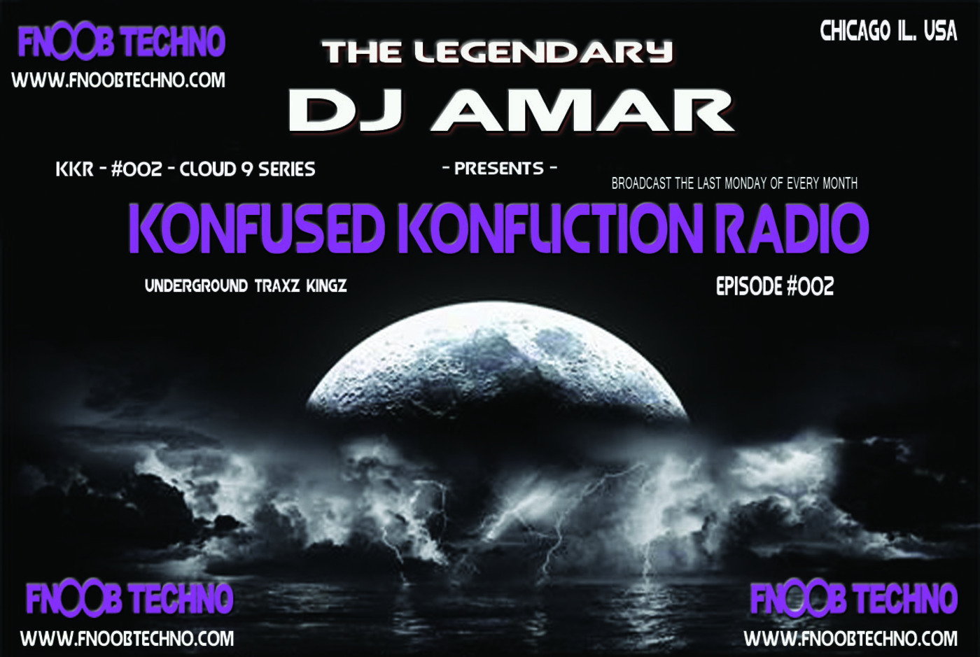 Konfused Konfliction Radio #002 Cloud 9 Series