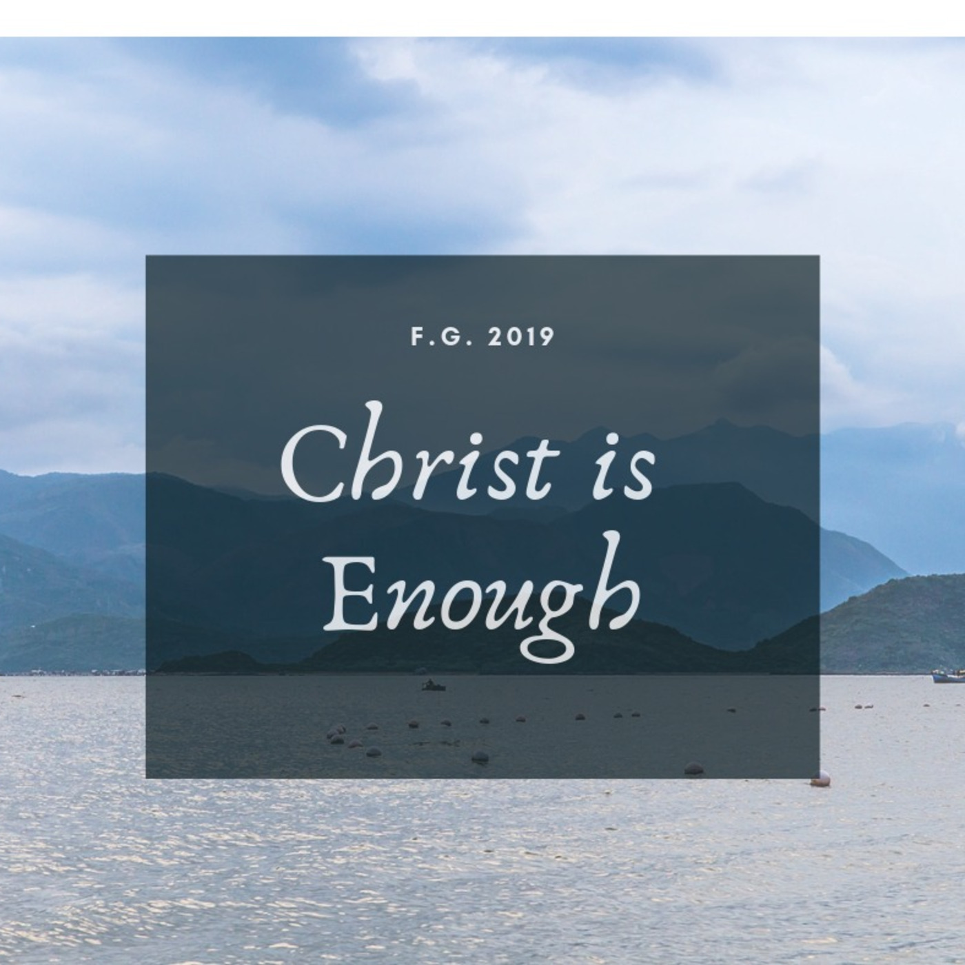 Christ is Enough episode artwork