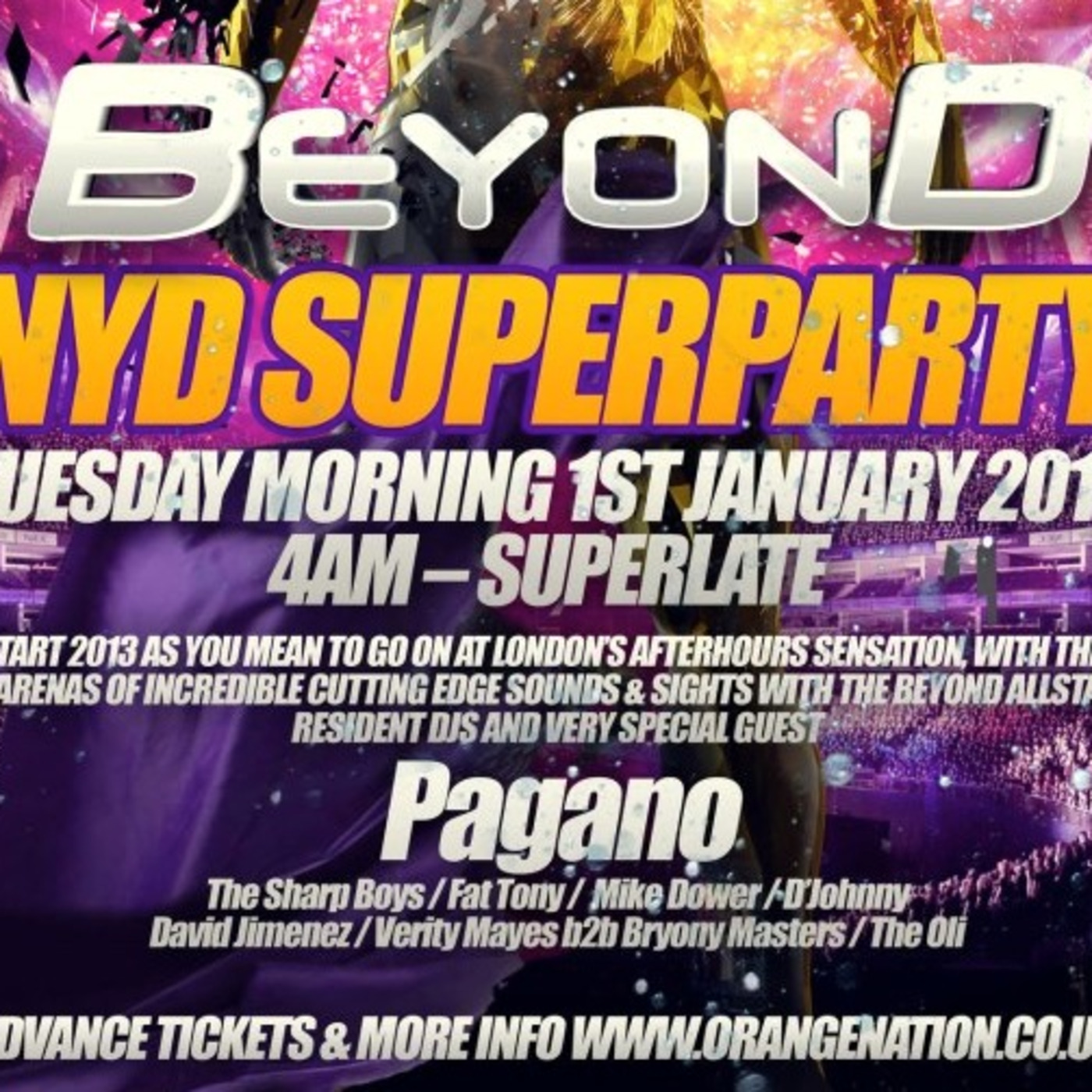 BEYOND NEW YEARS DAY IN THE CHAPEL LIVE