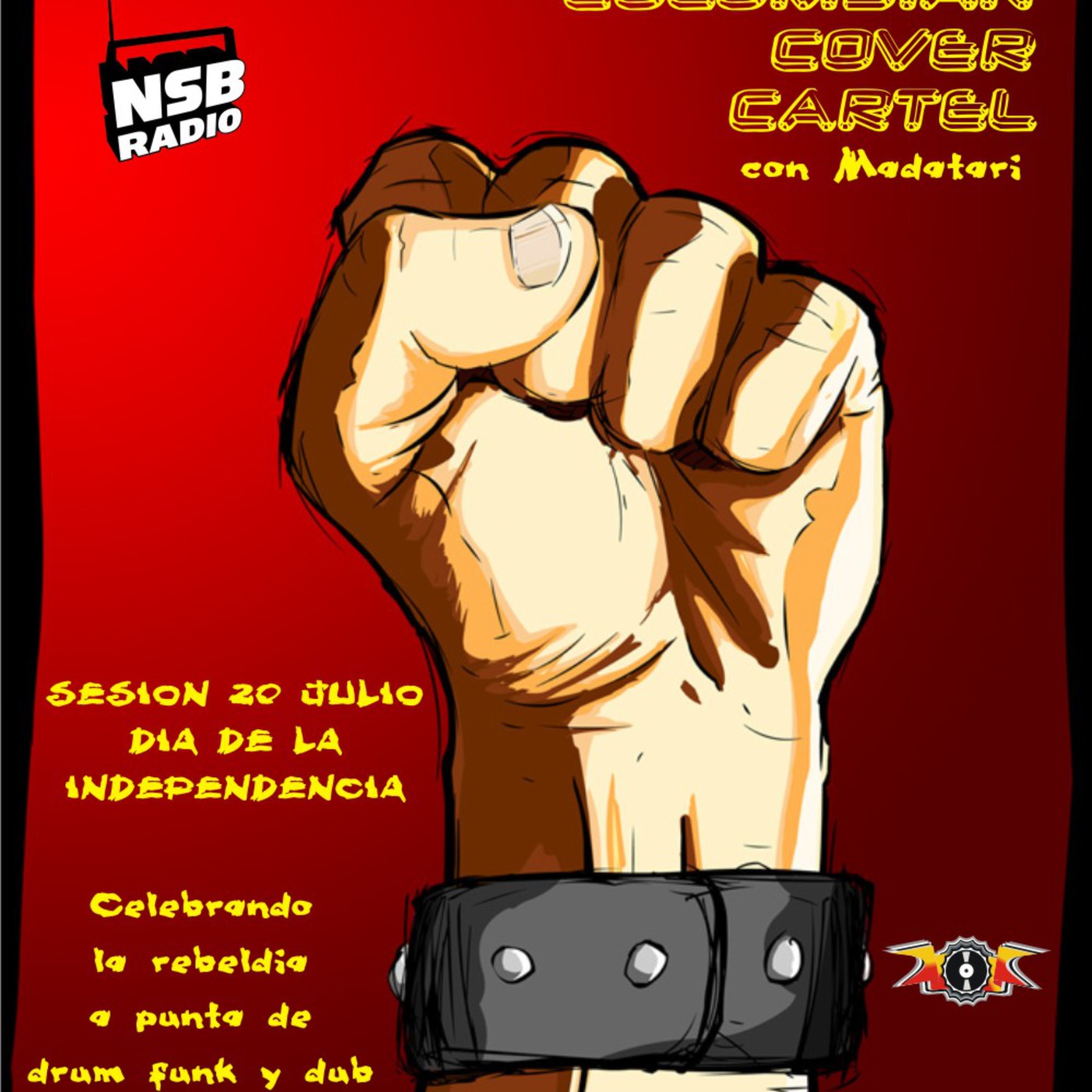 Colombian Cover Cartel with Madatari 20 julio