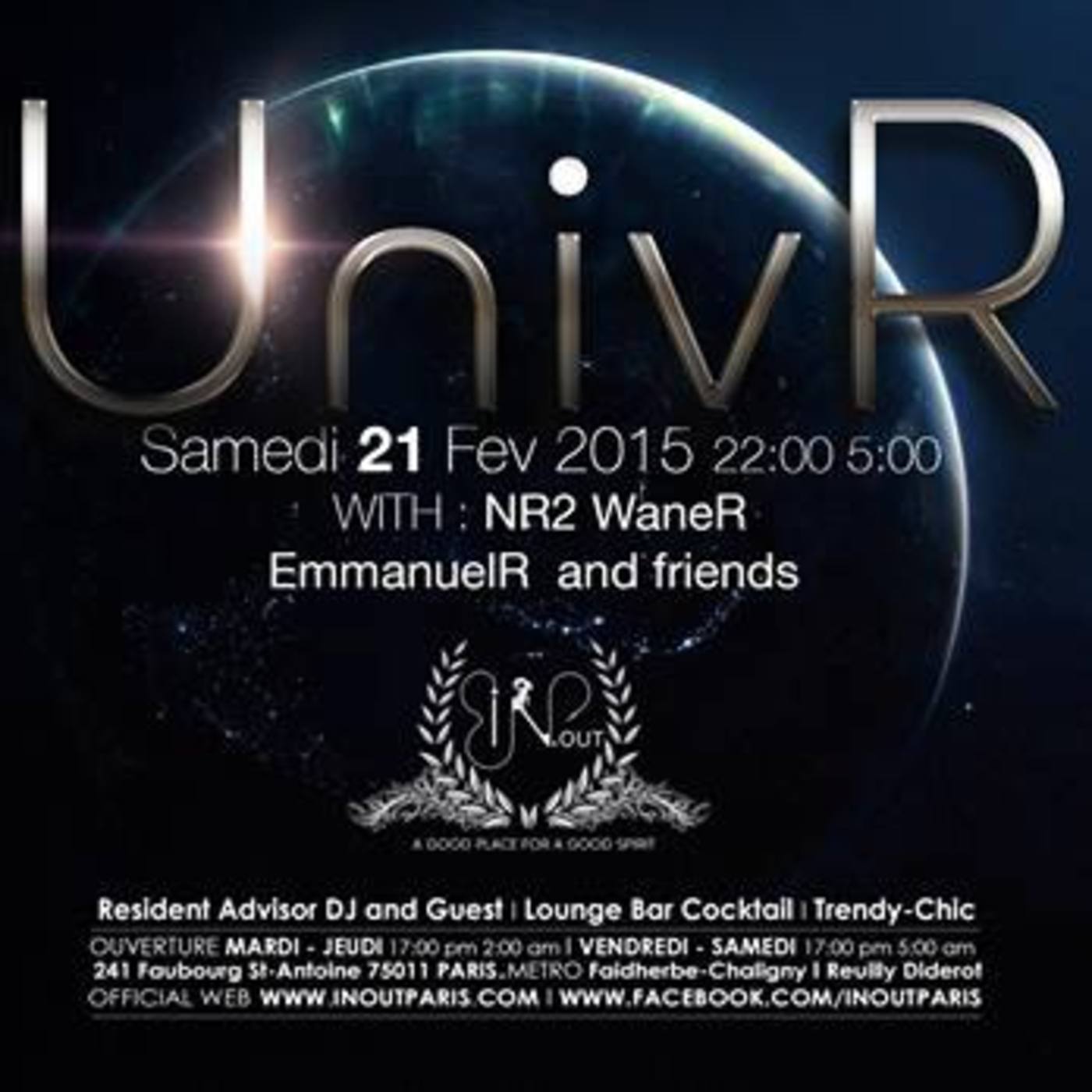 Mission #16 : UnivR (Mix Live @ InOut)