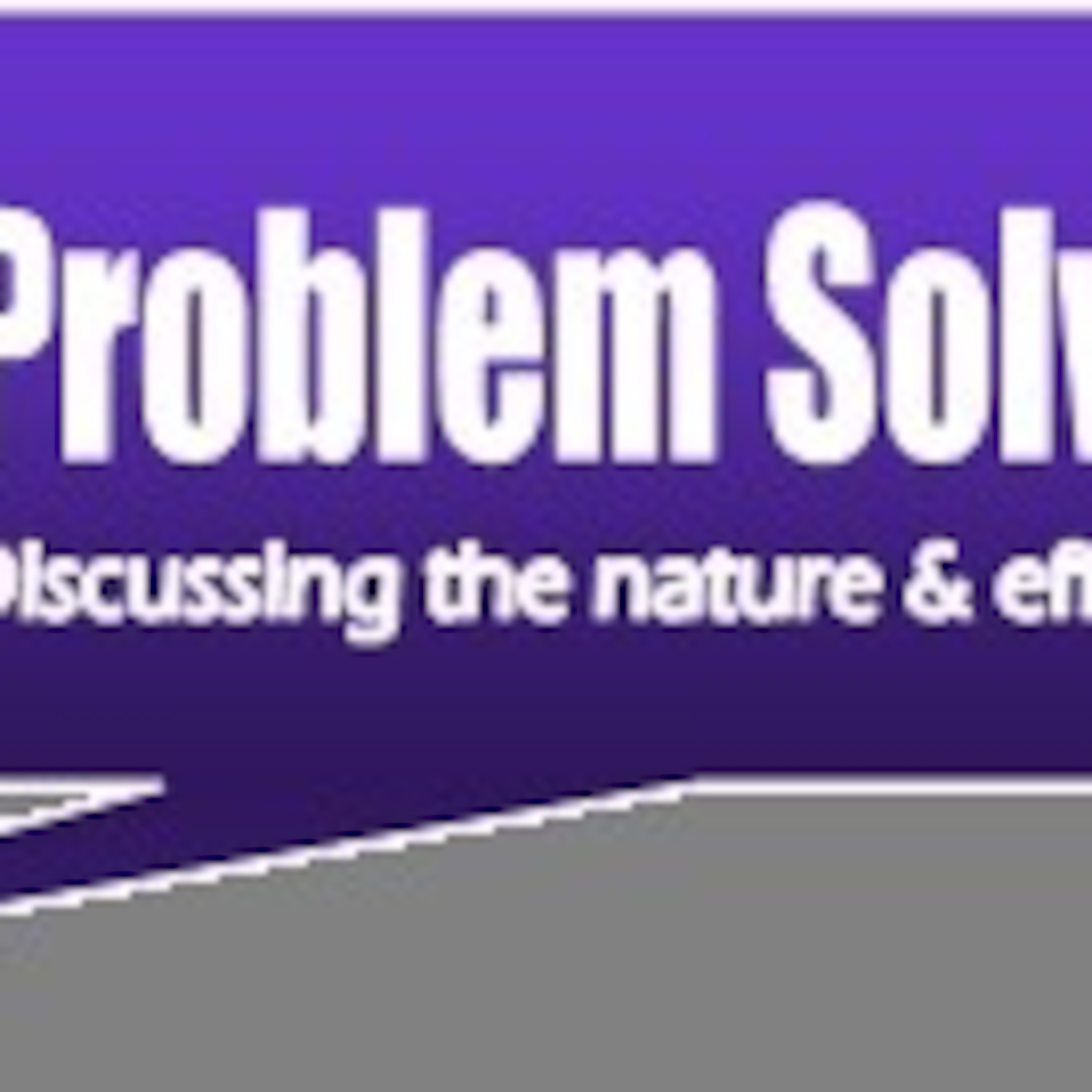 Problem Solving 002 episode artwork