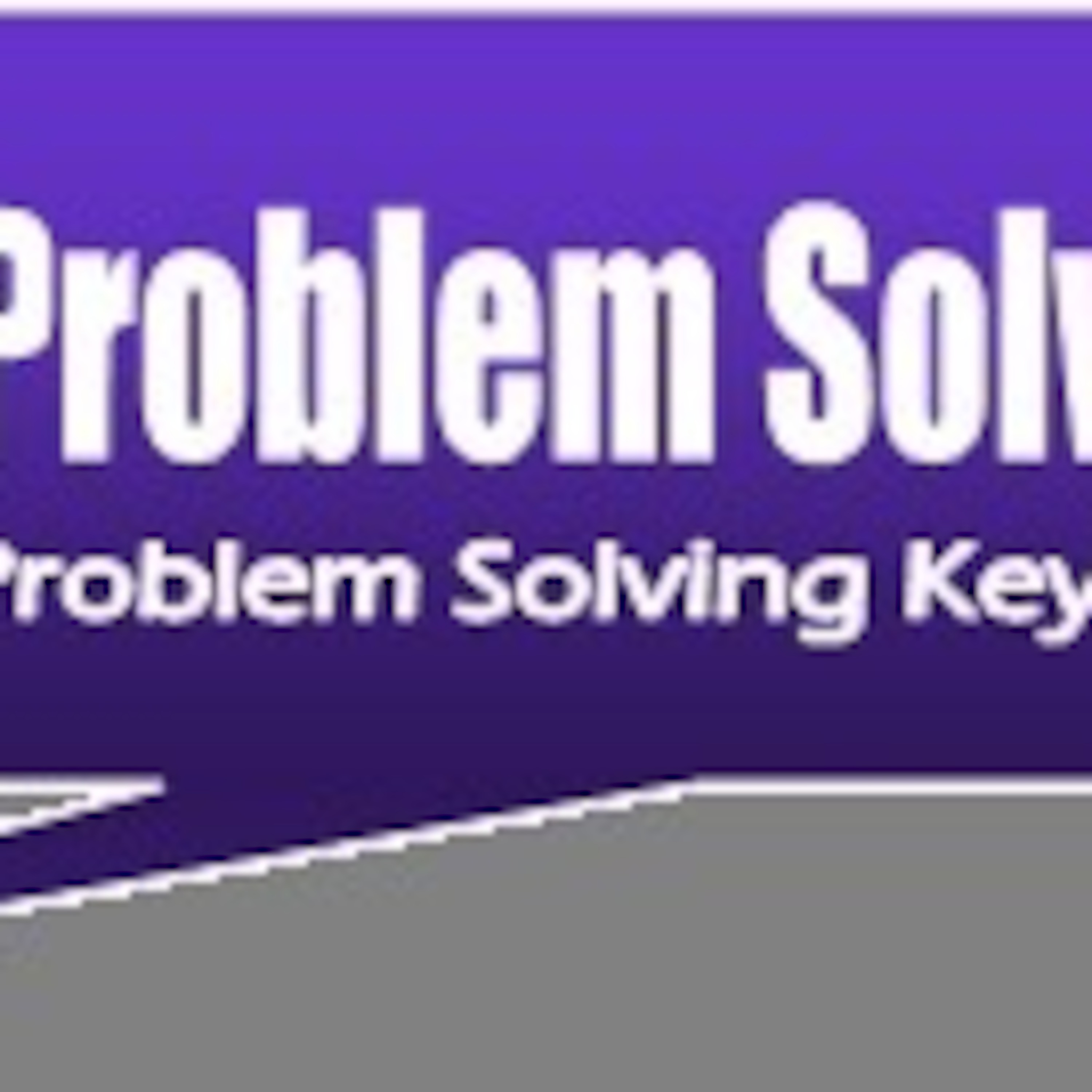 Problem Solving 005 episode artwork