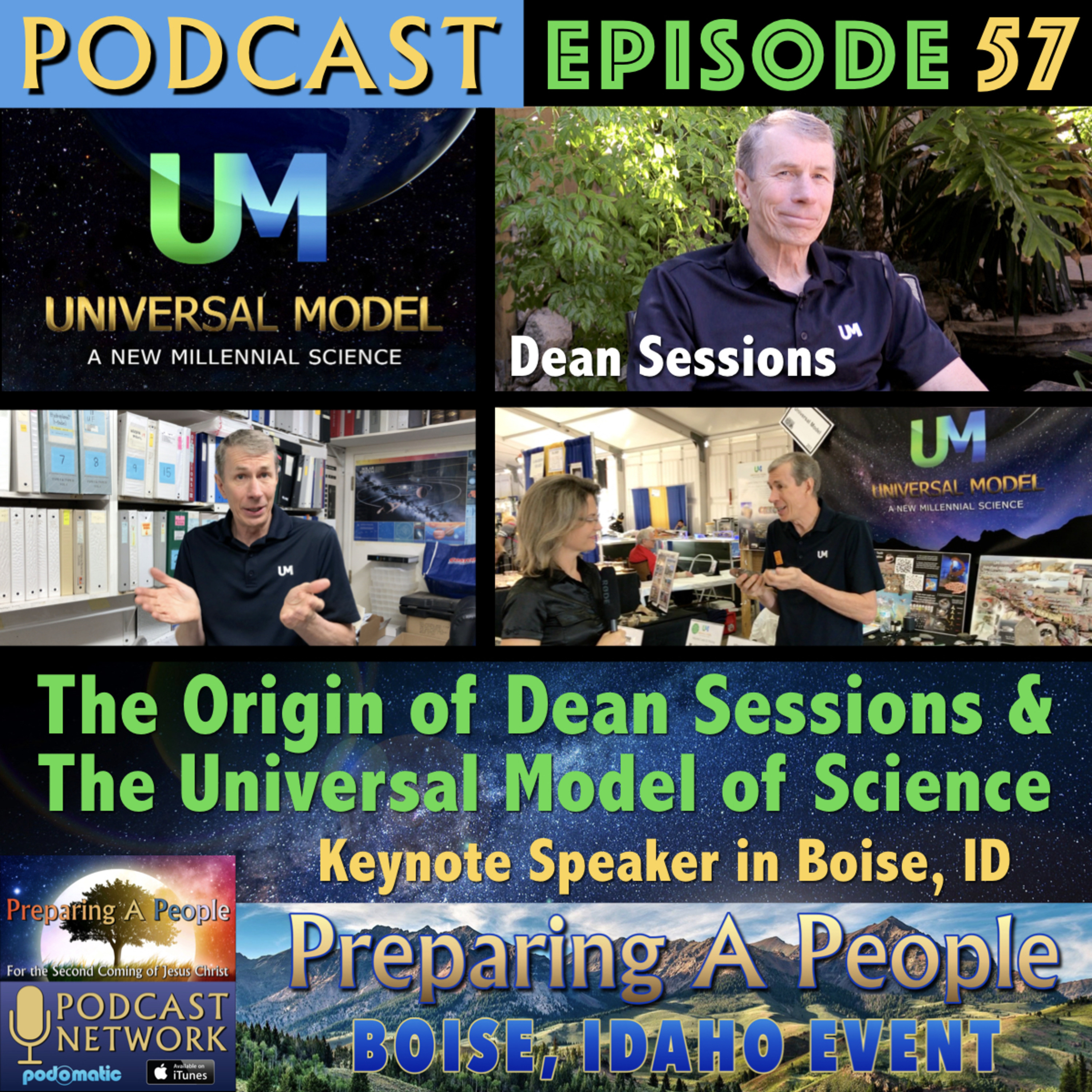 PAP Podcast 057 - The Origin of Dean Sessions and the Universal Model of Science