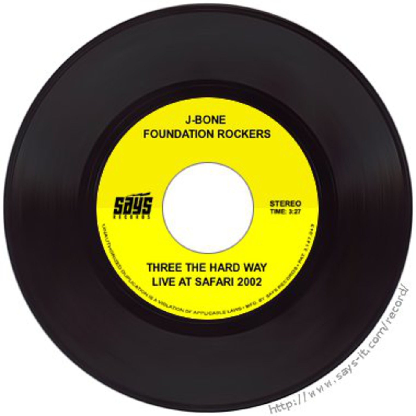 THREE THE HARD WAY