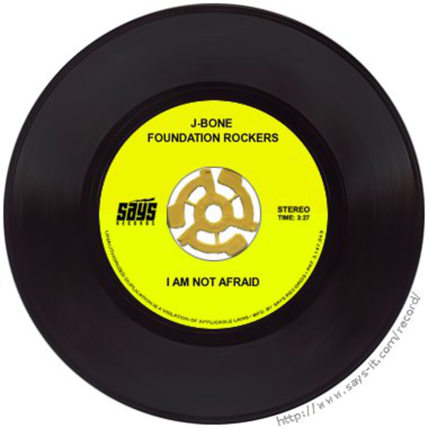 I AM NOT AFRAID