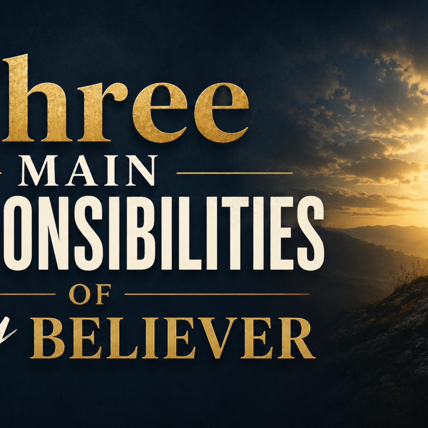 Three main responsibilities of every believer - June 14th, 2026 episode artwork