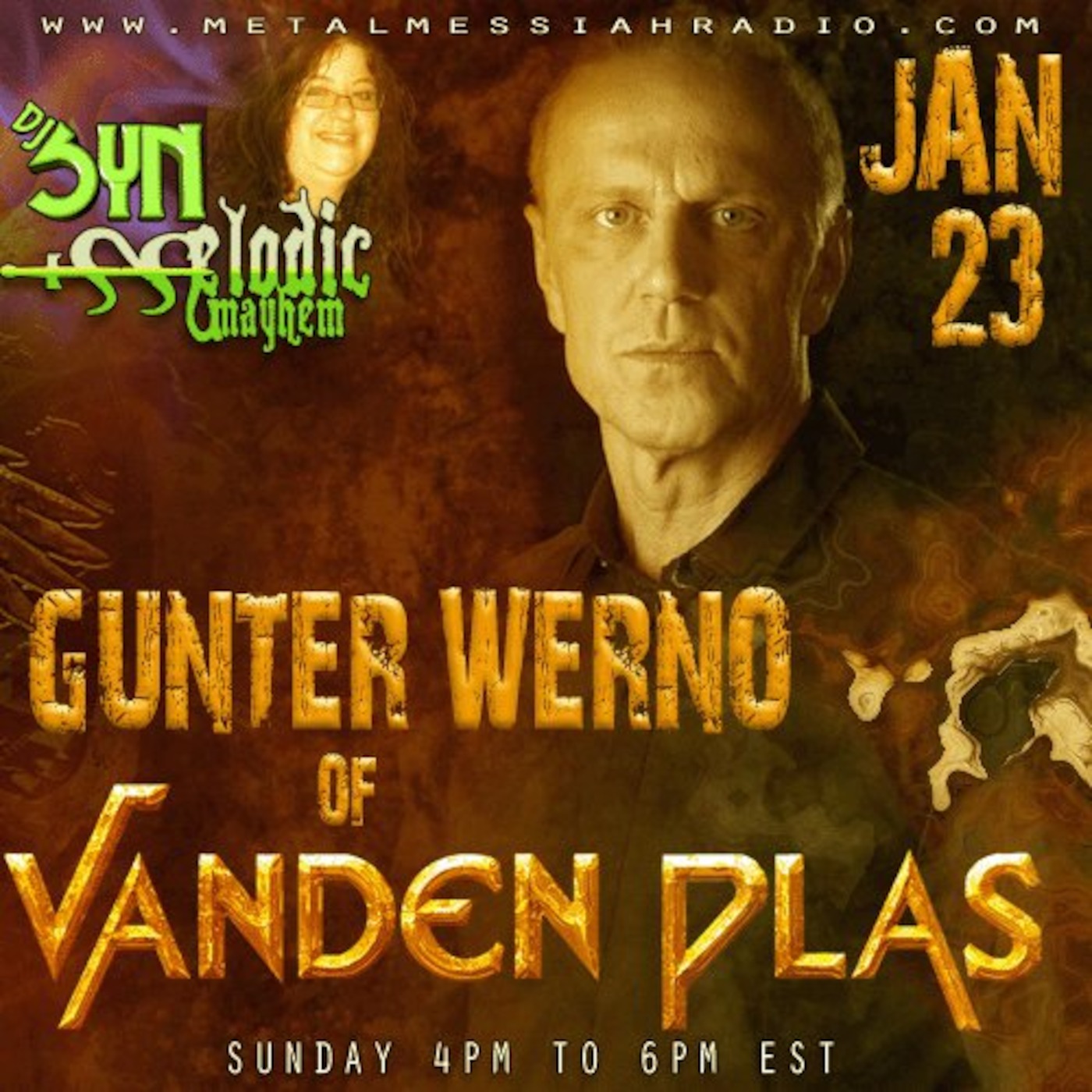 Gunter Werno of VandenPlas January 23, 2011 on www.metalmessiahradio.com Gunter Werno of VandenPlas January 23, 2011 on www.metalmessiahradio.com