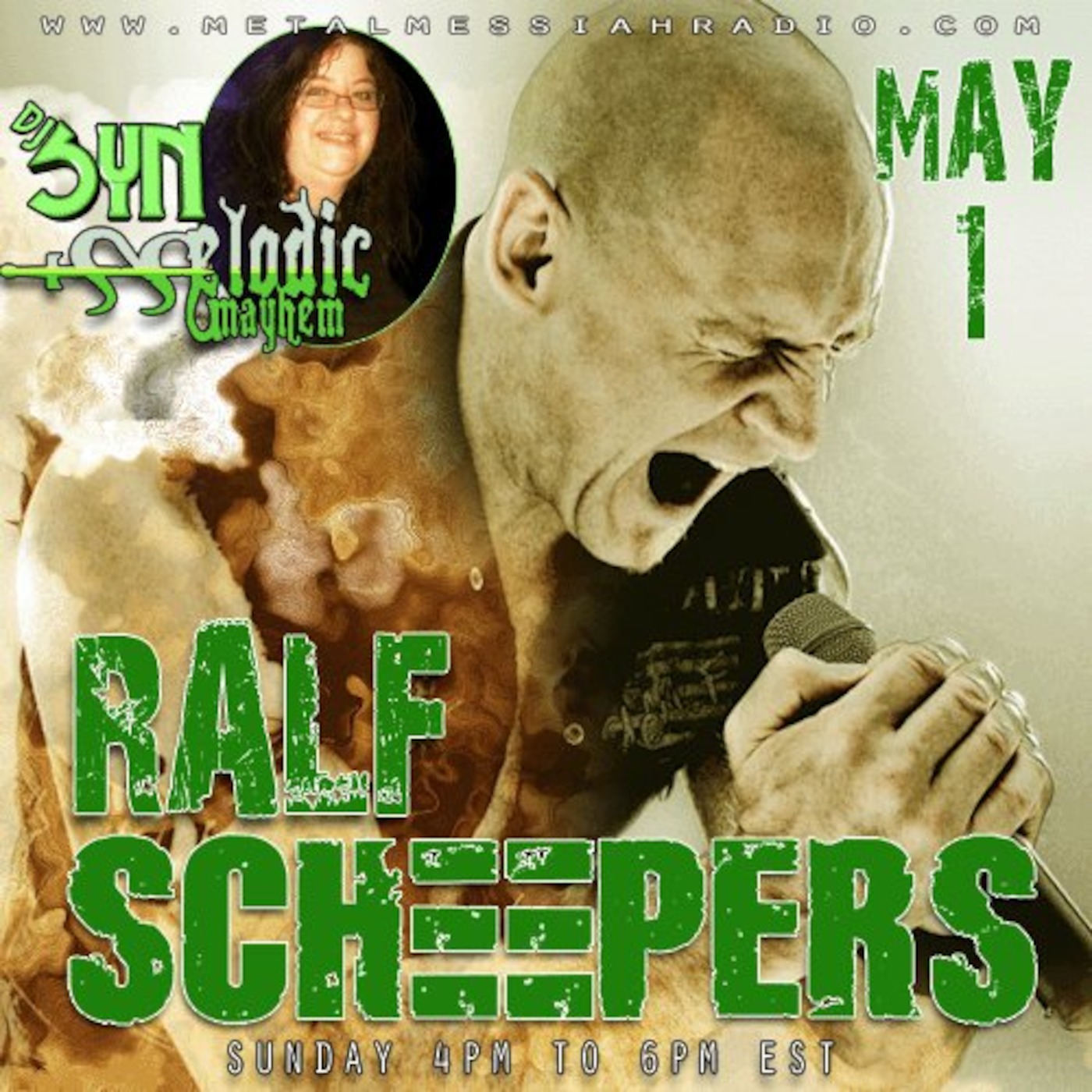 Ralf Scheepers on Metal Messiah Radio May 1, 2011 with DJ SYN Ralf Scheepers on Metal Messiah Radio May 1, 2011 with DJ SYN