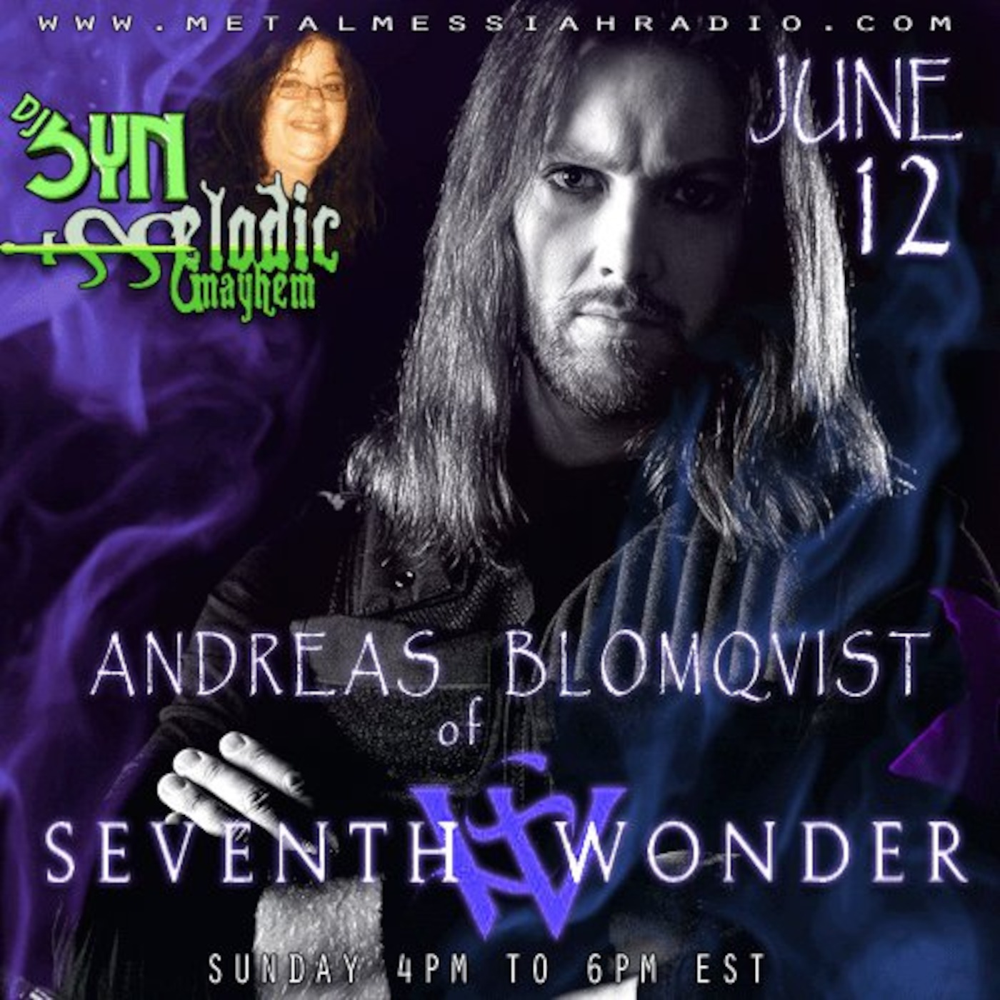 Andreas Blomqvist Seventh Wonder June 12th 2011 Metal Messiah Radio DJ SYN Andreas Blomqvist Seventh Wonder June 12th 2011 Metal Messiah Radio DJ SYN