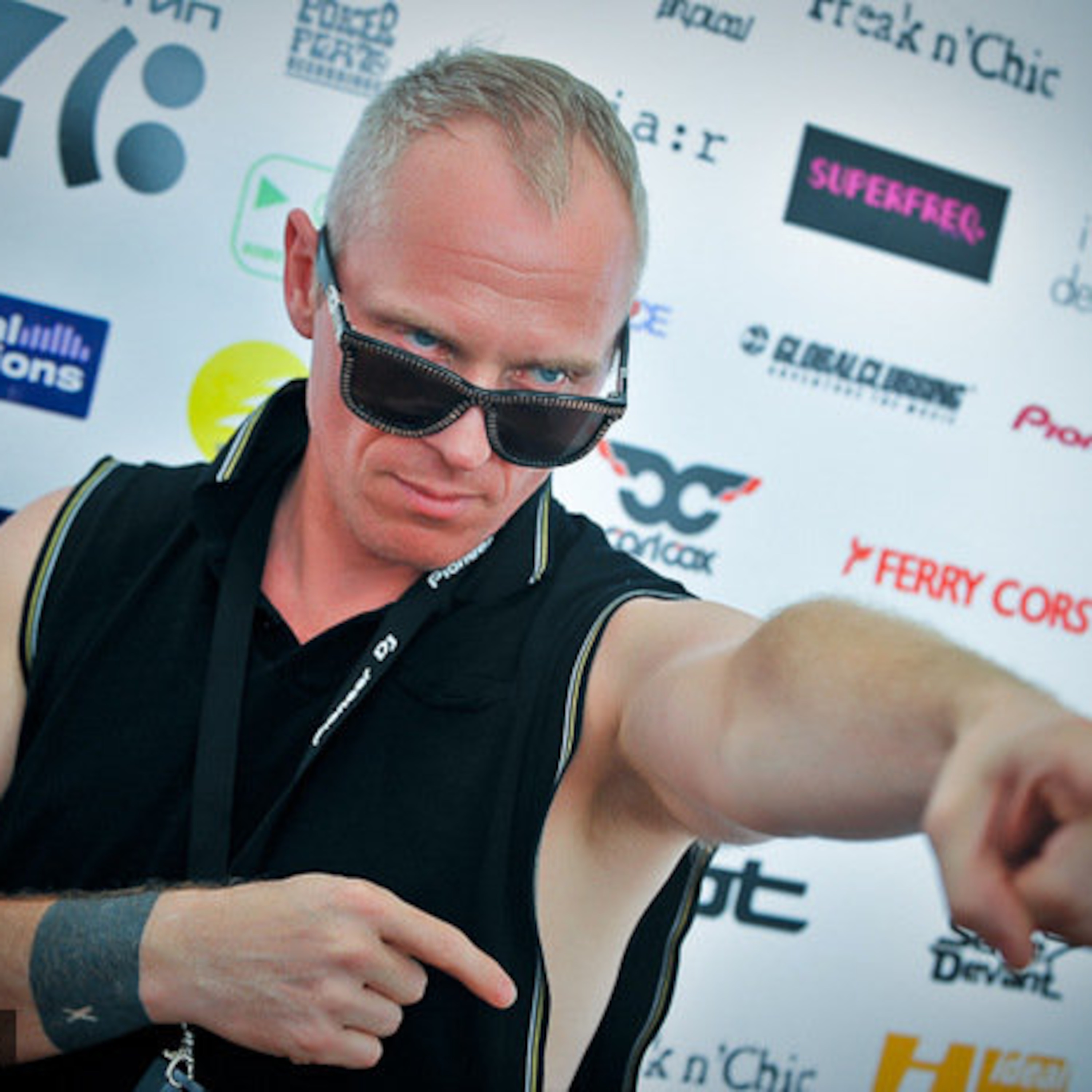 In the Studio with  MR C of the Shamen episode artwork