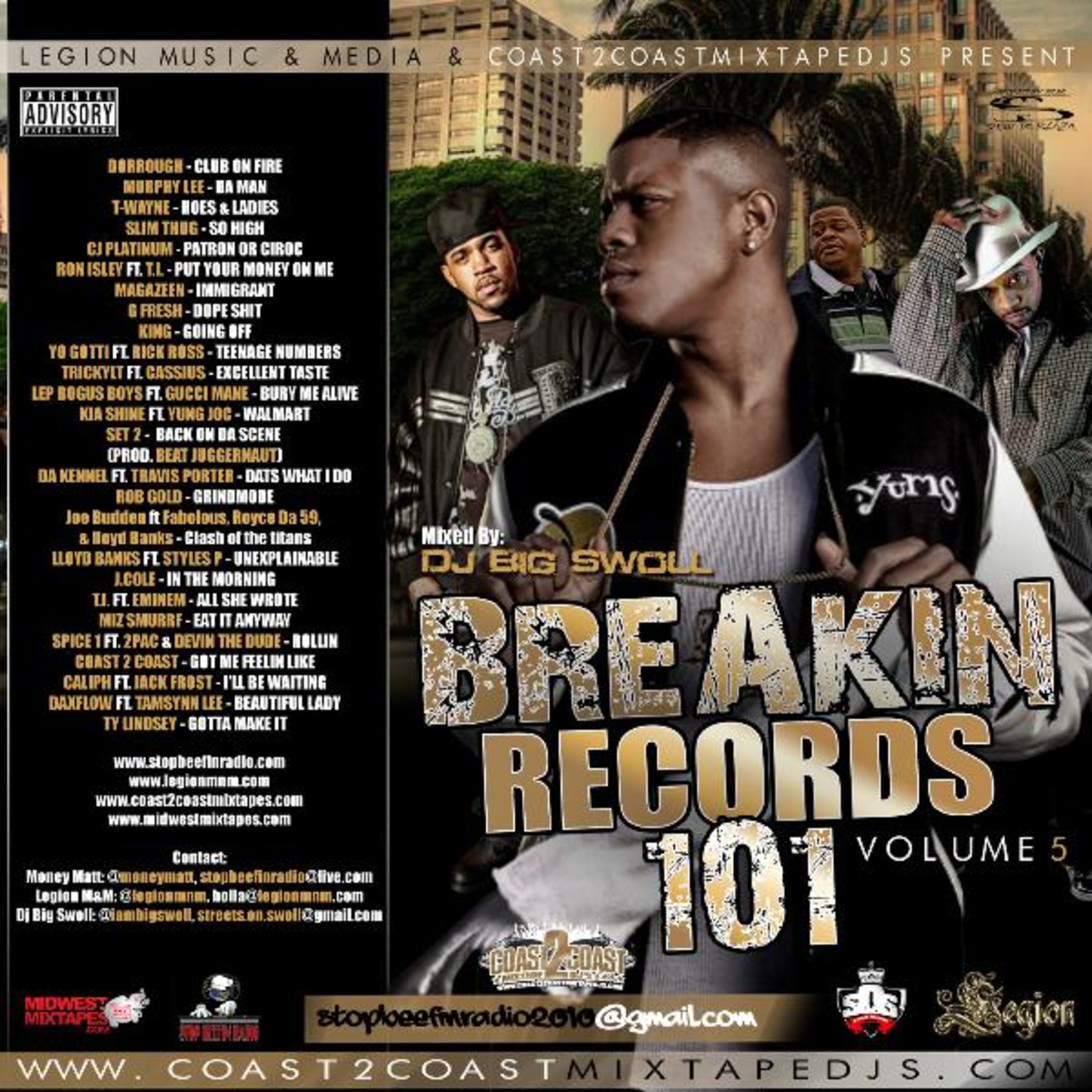 Back On Da Scene Video release & Breakin Records 101 Vol 5 episode artwork