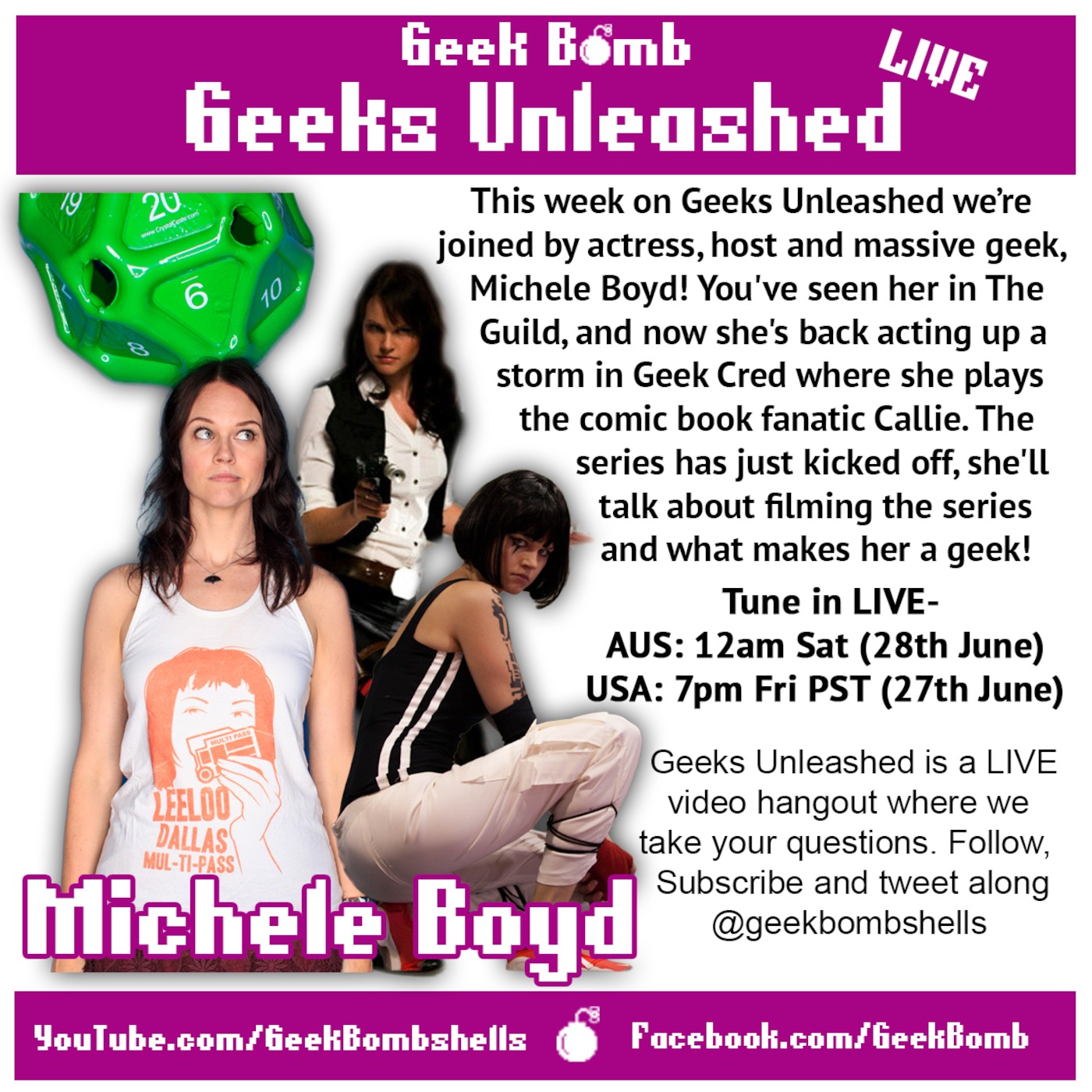 Geeks Unleashed 23: Michele Boyd!