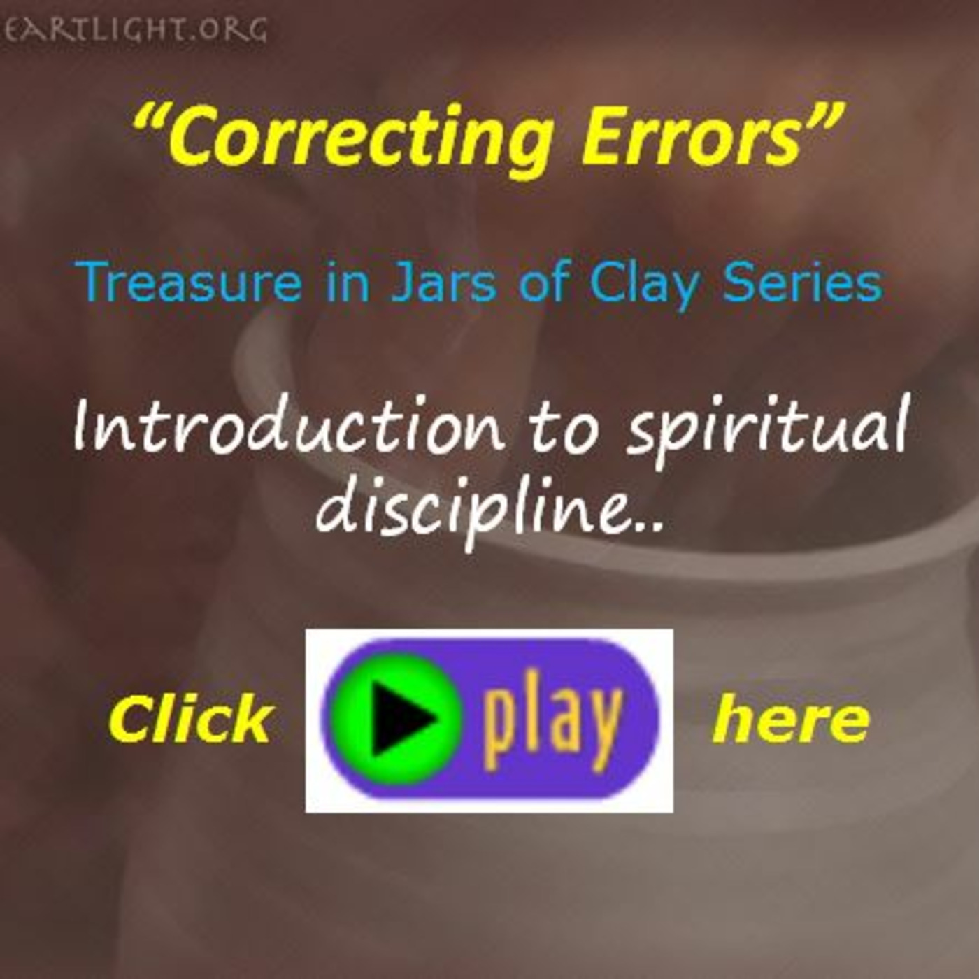 Episode 305 - Treasure in Jars of Clay - Correcting Errors episode artwork