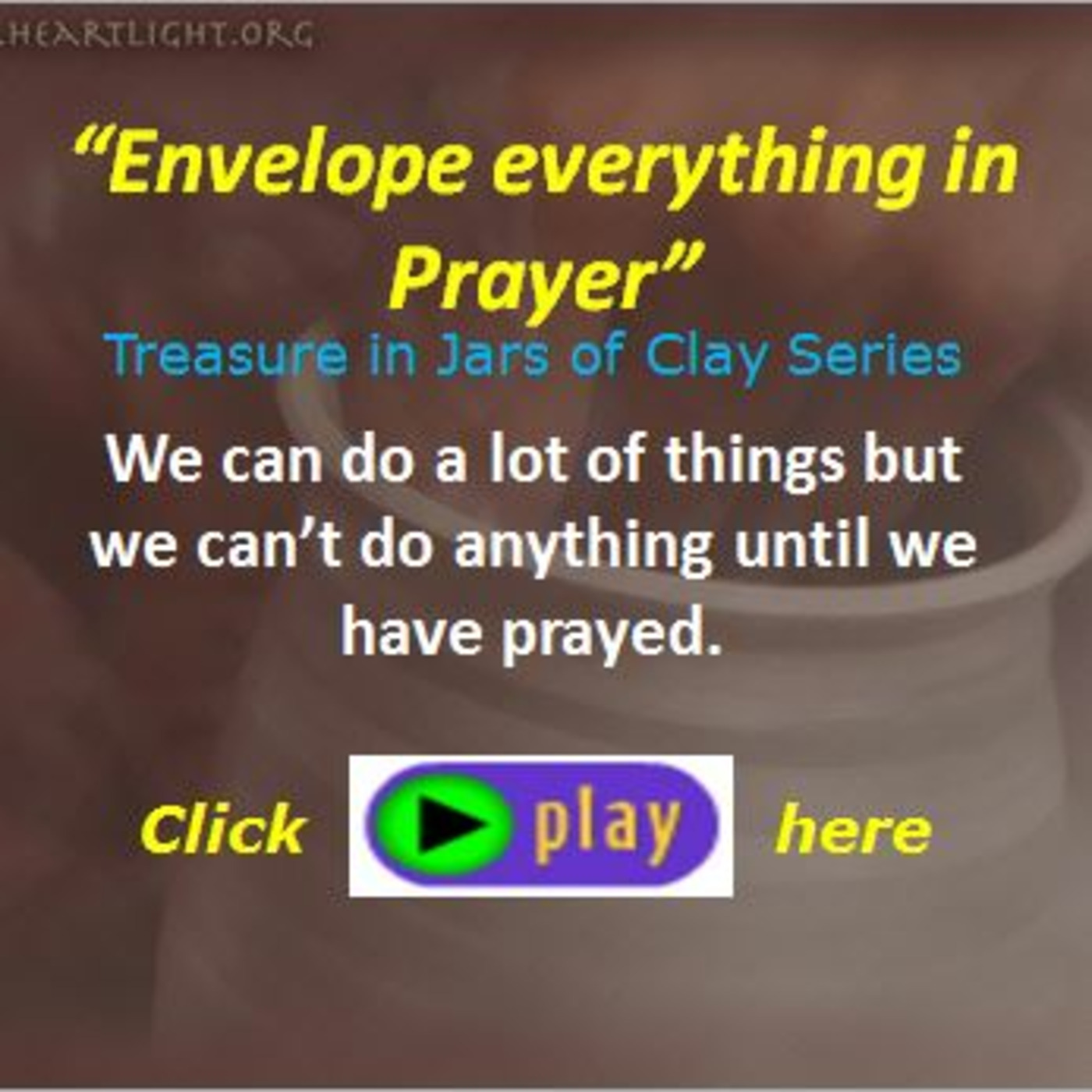 Episode 334  Treasure in Jars of Clay - Envelope Everything in Prayer episode artwork