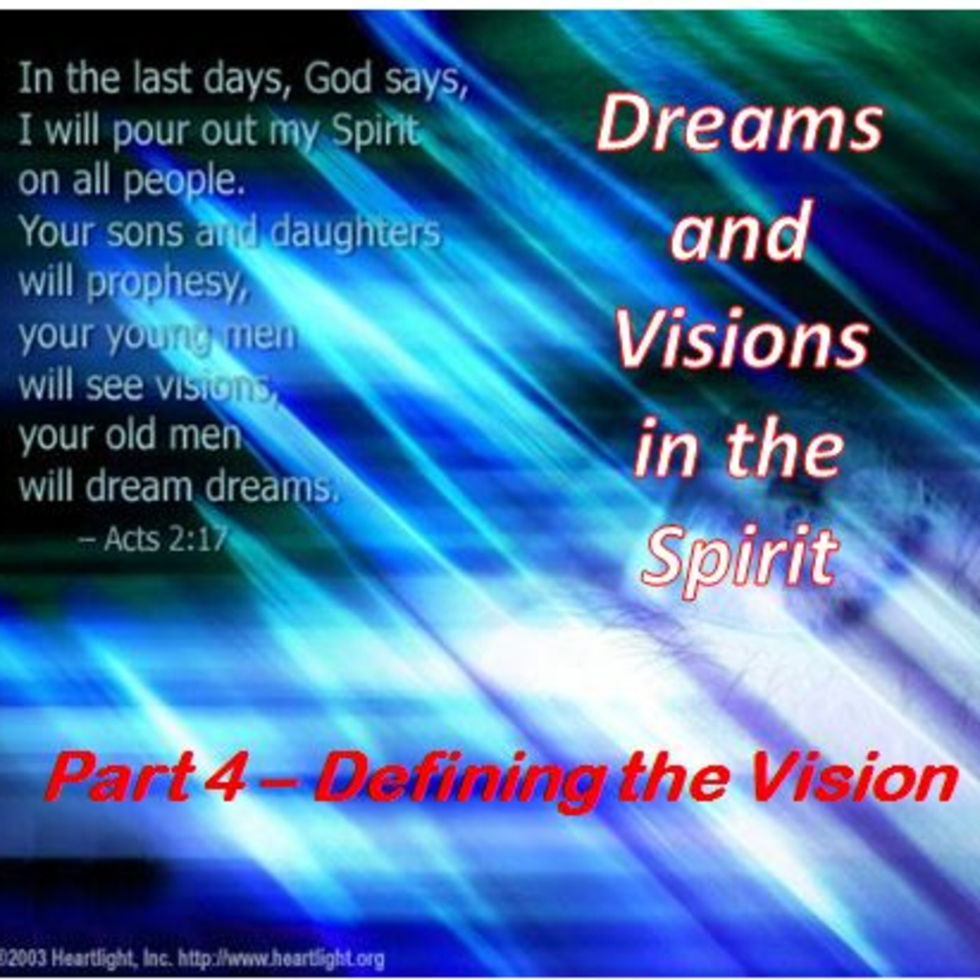Episode 805: Episode 805  Dreams & Visions - Defining the Vision