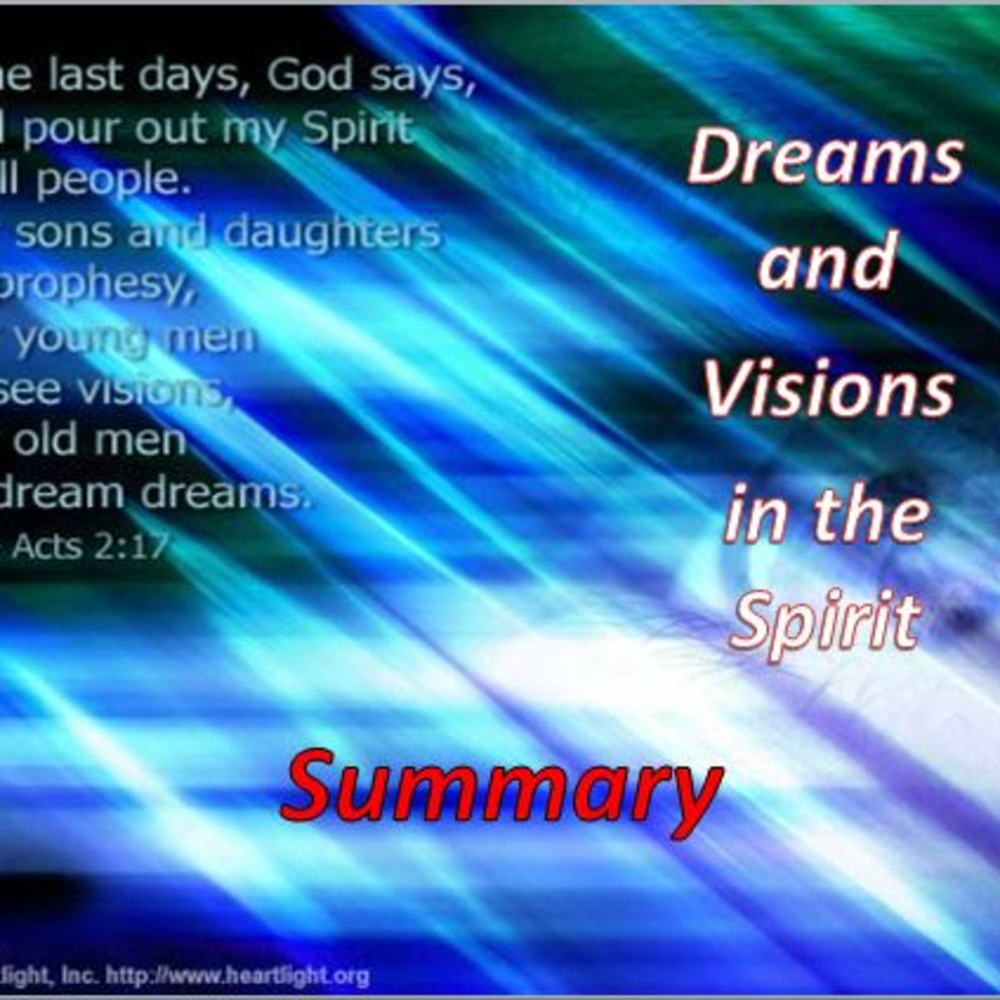 Episode 808: Episode 808  Dreams & Visions - Summary