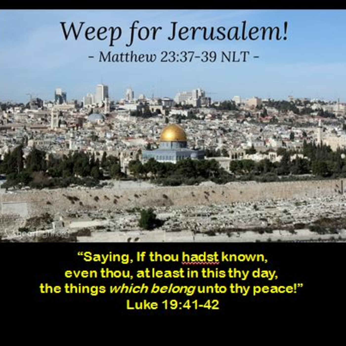 Episode 1052: Episode 1052 Six Weeks to Victory!  Jesus Weeps