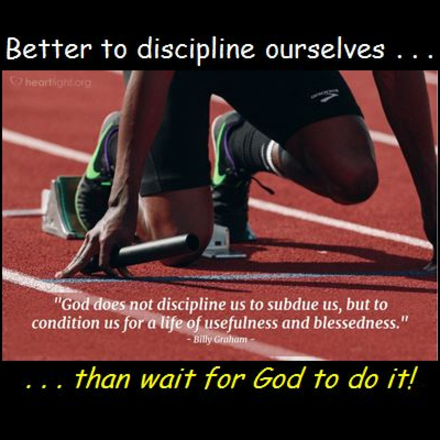 Episode 1061: Episode 1061  Six Weeks to Victory!  Blessing of Discipline