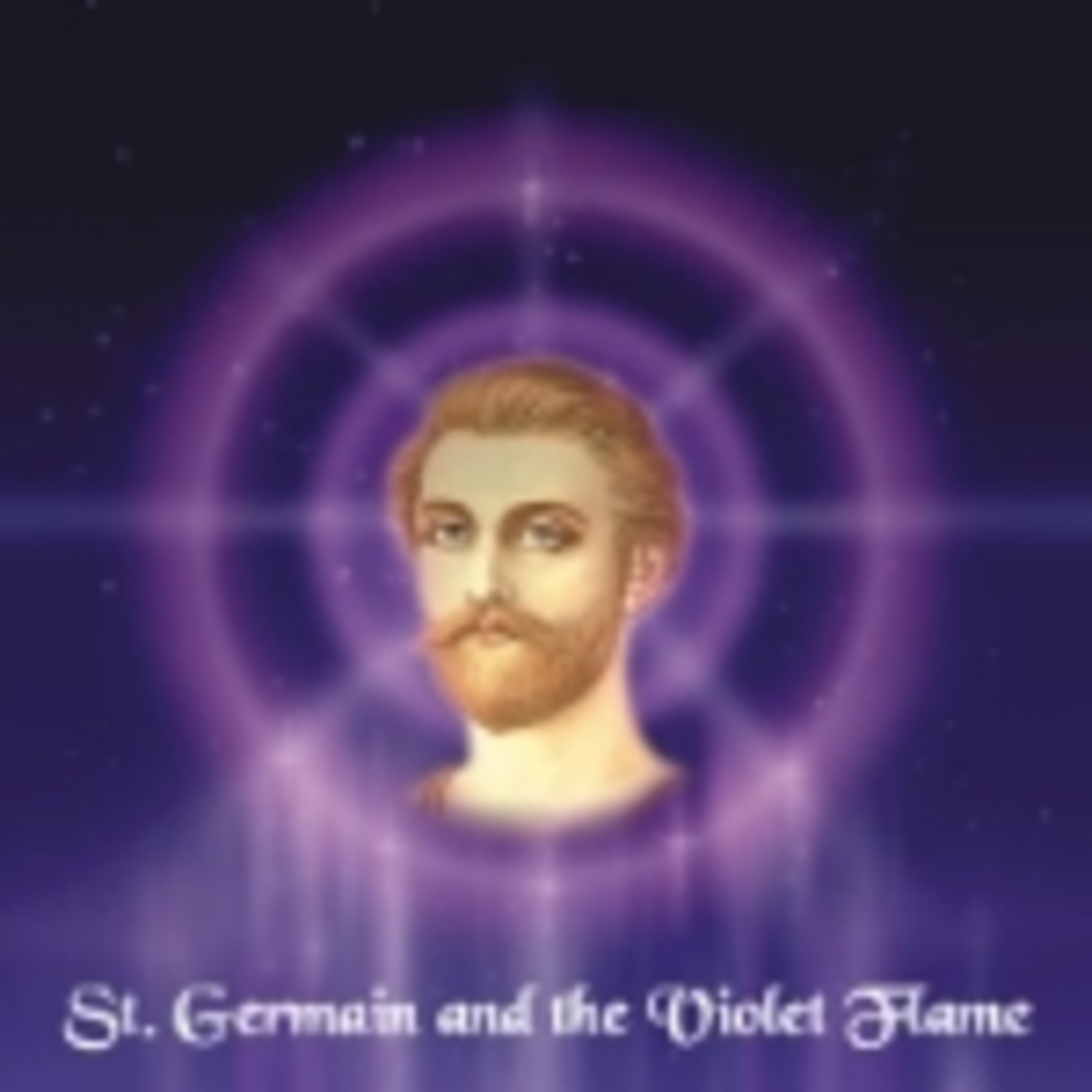MEET THE ASCENDED MASTER, ST. GERMAIN OF THE VIOLET FLAME ON GOLDEN ROSE PSYCHIC RADIO episode artwork