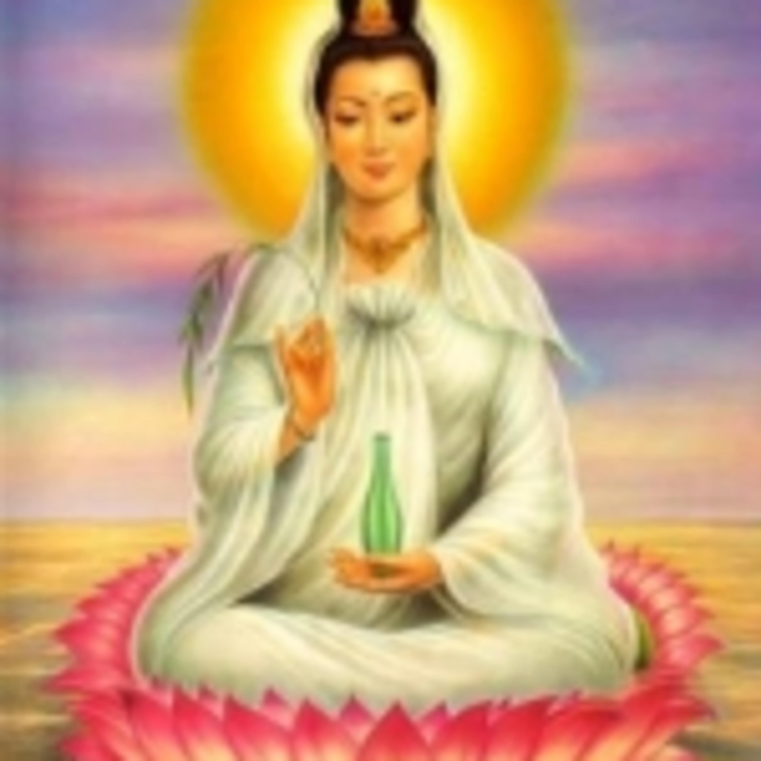 MEET THE ASCENDED MASTER, QUAN YIN-THE QUEEN OF COMPASSION ON GOLDEN ROSE PSYCHIC RADIO episode artwork