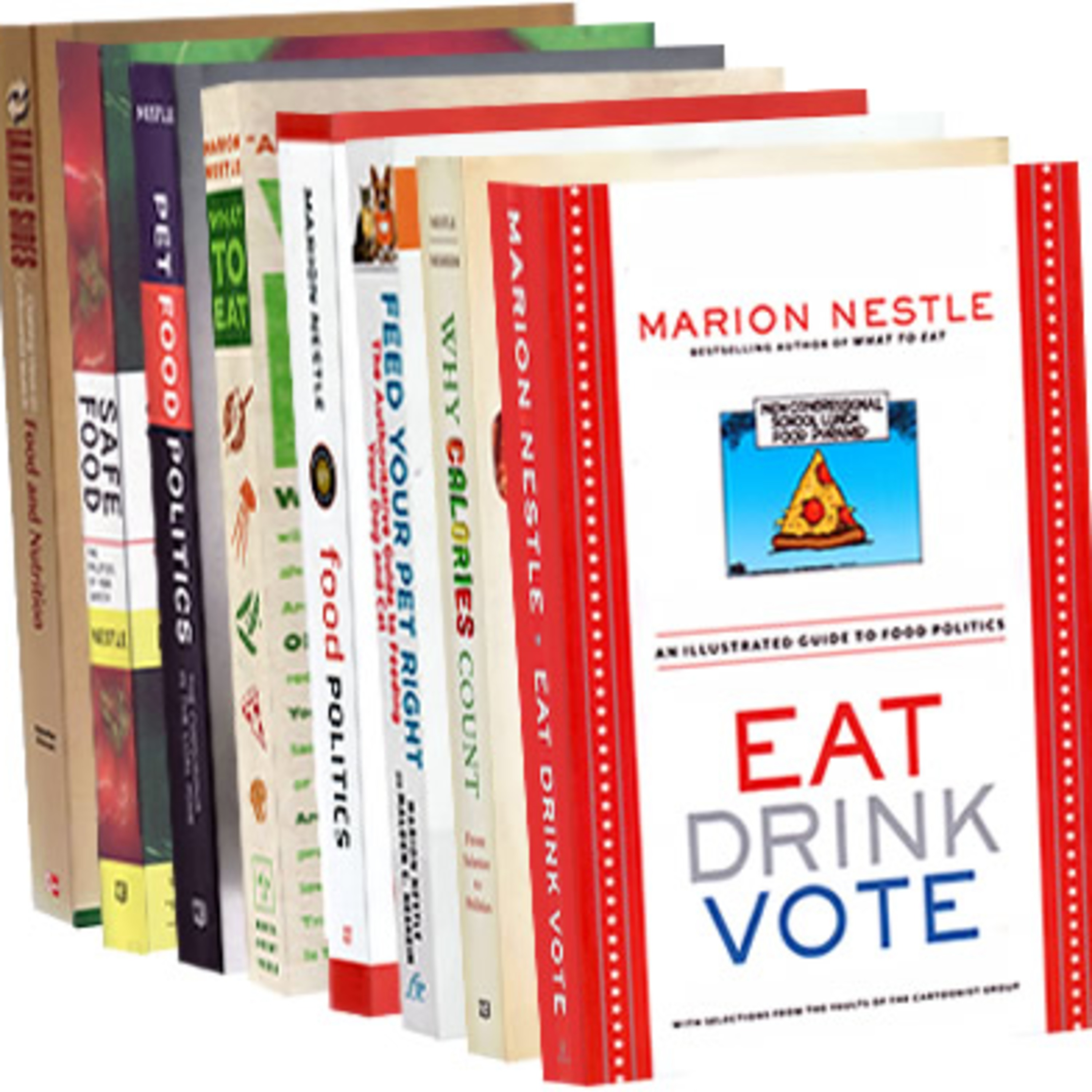 Author Marion Nestle speaks about her latest book Eat, Drink, Vote and more on Food Politics in America episode artwork