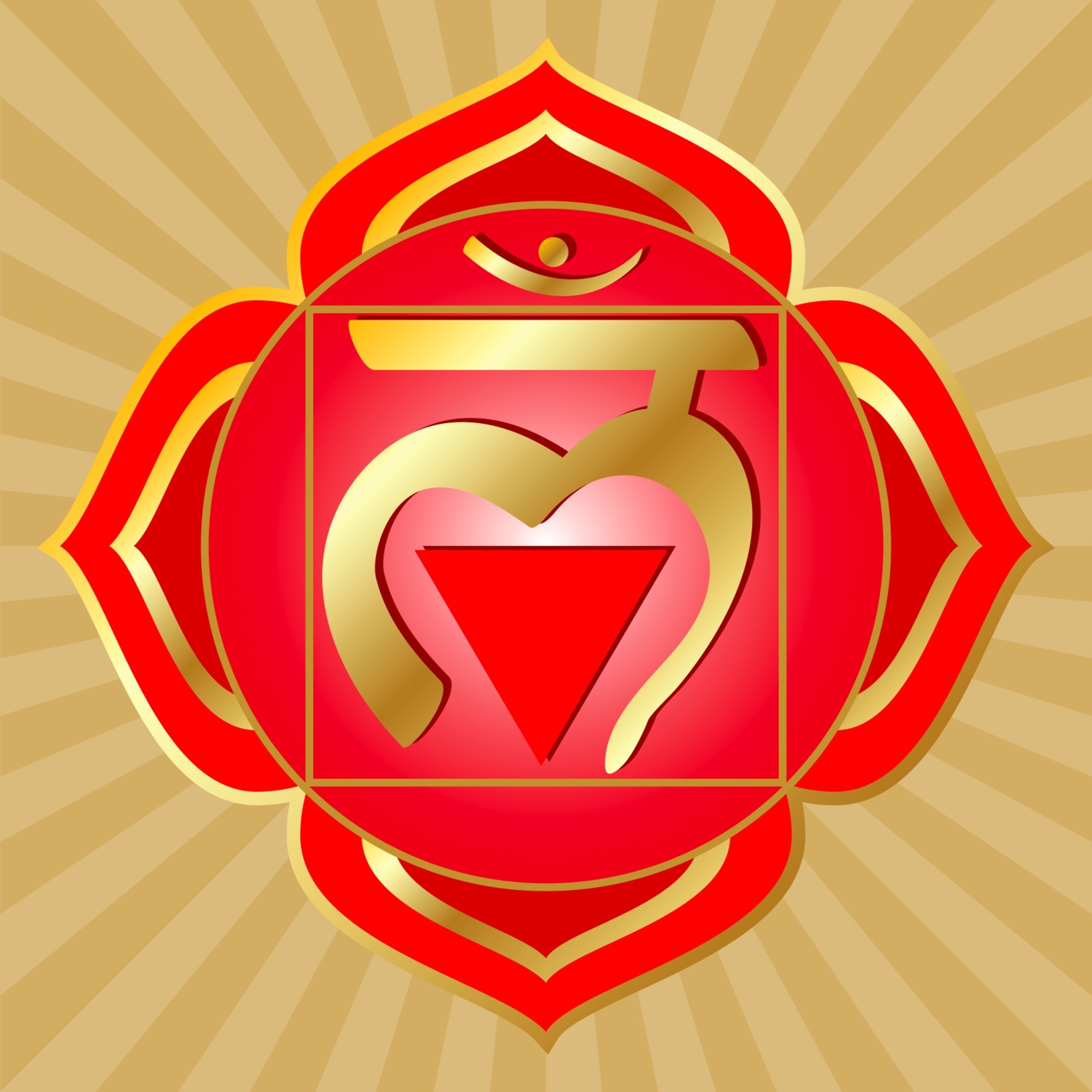 First Chakra: The Root of Survival on Golden Rose Psychic Radio episode artwork